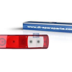 DT Spare Parts 2.24429 Tail lamp, right, with reverse alarm, 24 V, Lb: 160 mm, L: 500 mm, H: 130 mm, T: 84 mm