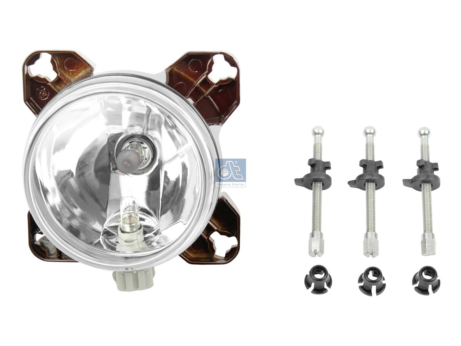 DT Spare Parts 2.24438 High beam lamp, with bulb, 90 mm