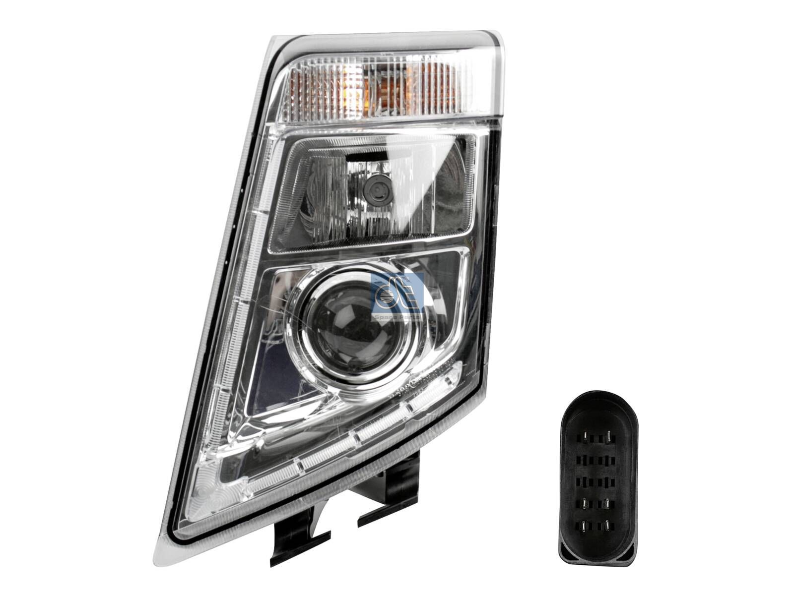 DT Spare Parts 2.24636 Headlamp, left, 24 V, H7