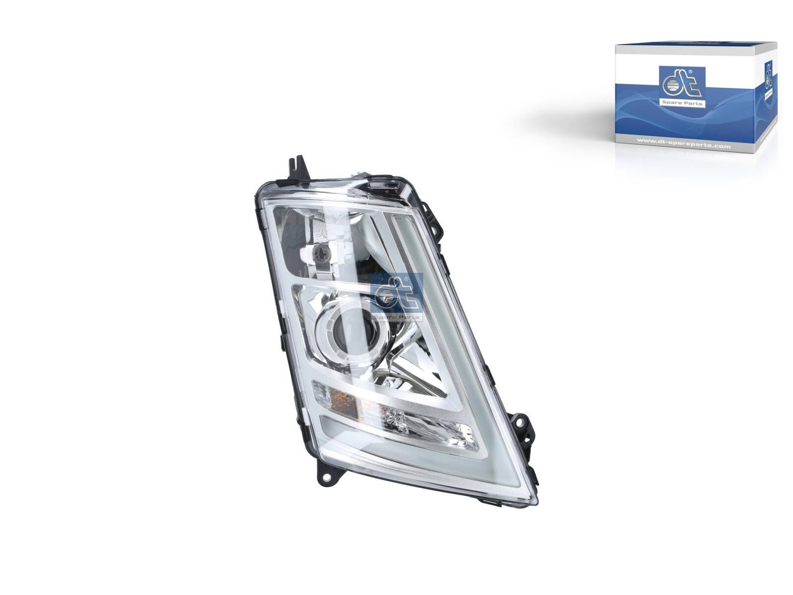 DT Spare Parts 2.24639 Headlamp, right, with ballast unit, 24 V, Xenon/D1S