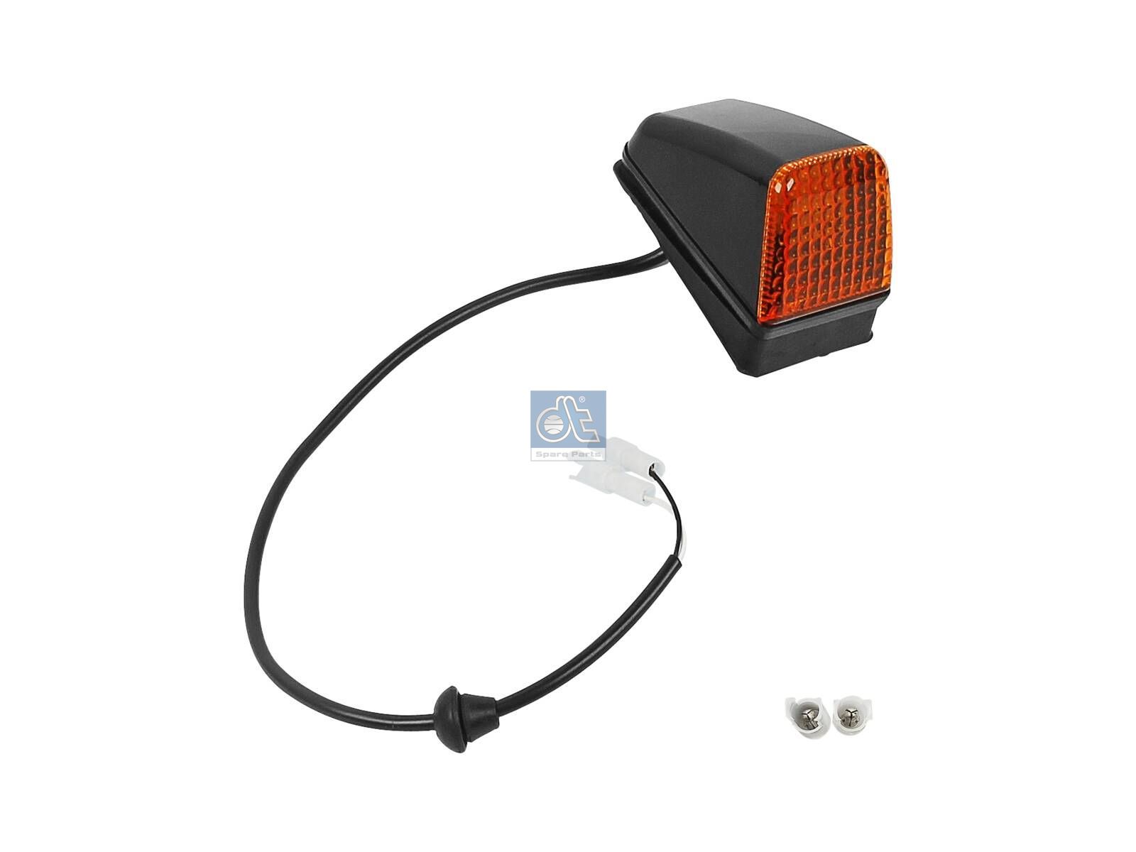 DT Spare Parts 2.24752SP Position lamp, orange, complete