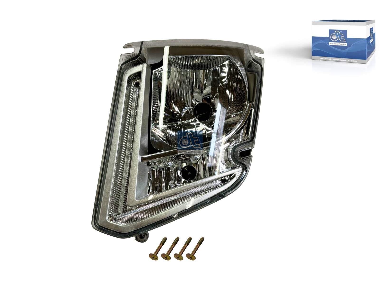 DT Spare Parts 2.24770SP Headlamp, left, without adjusting motor, 24 V