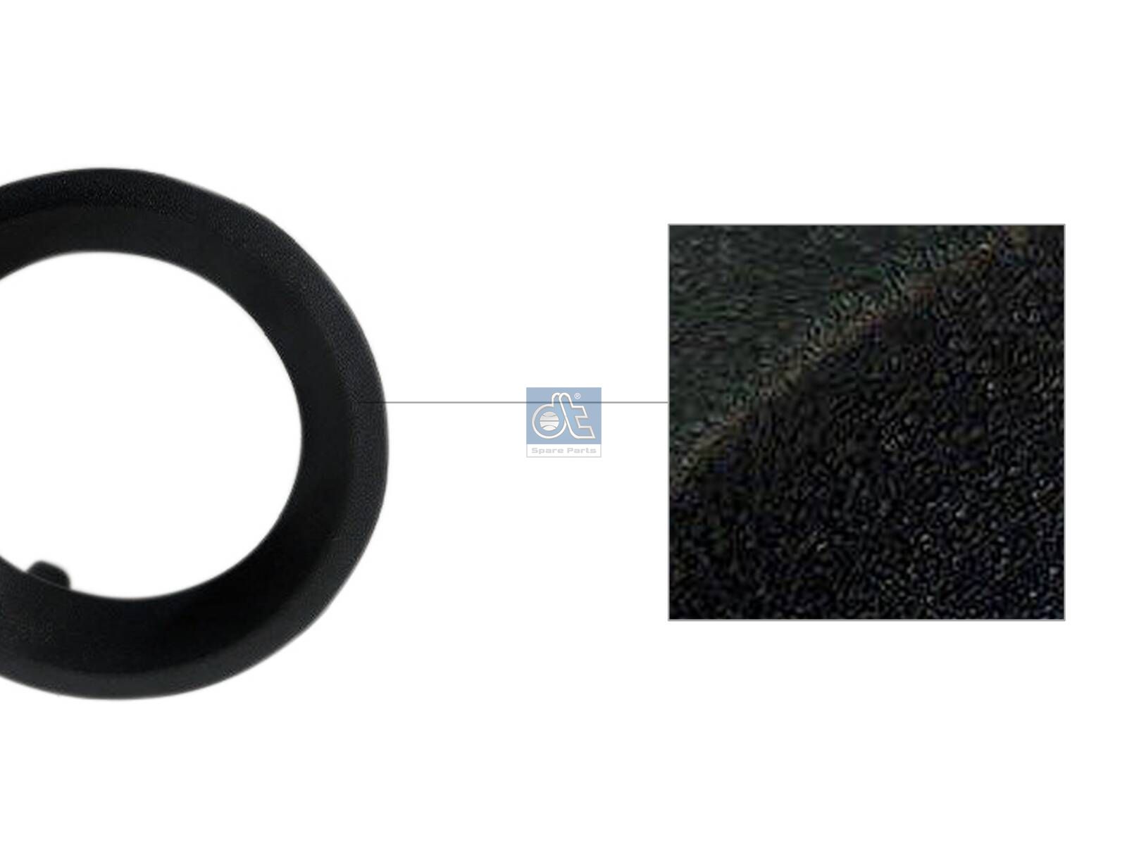 DT Spare Parts 2.24811 Cover, fog lamp, right