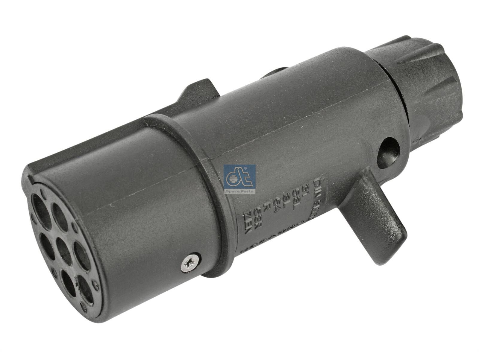 DT Spare Parts 2.25442 Plug, plastic, 24 V, ISO 1185, 7 poles