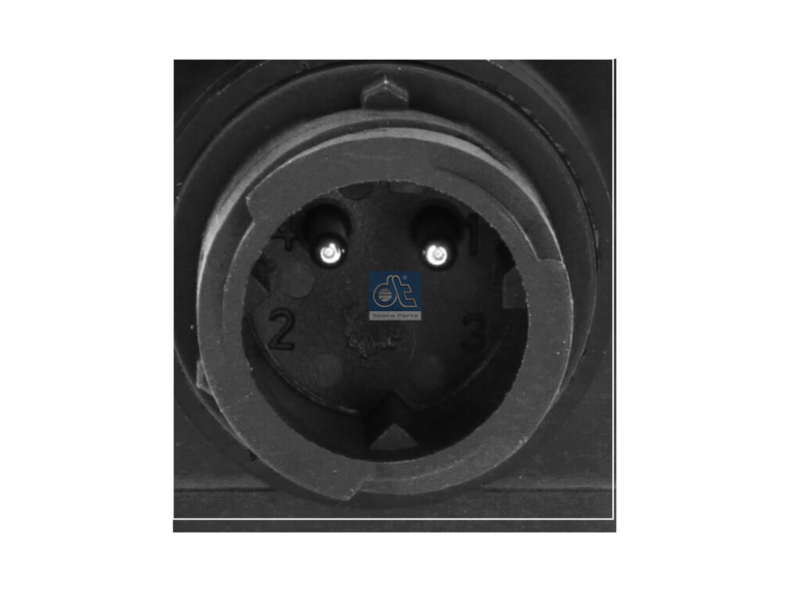 DT Spare Parts 2.25507 Solenoid valve, 24 V, M12 x 1,5, max. 10 bar, 2 poles