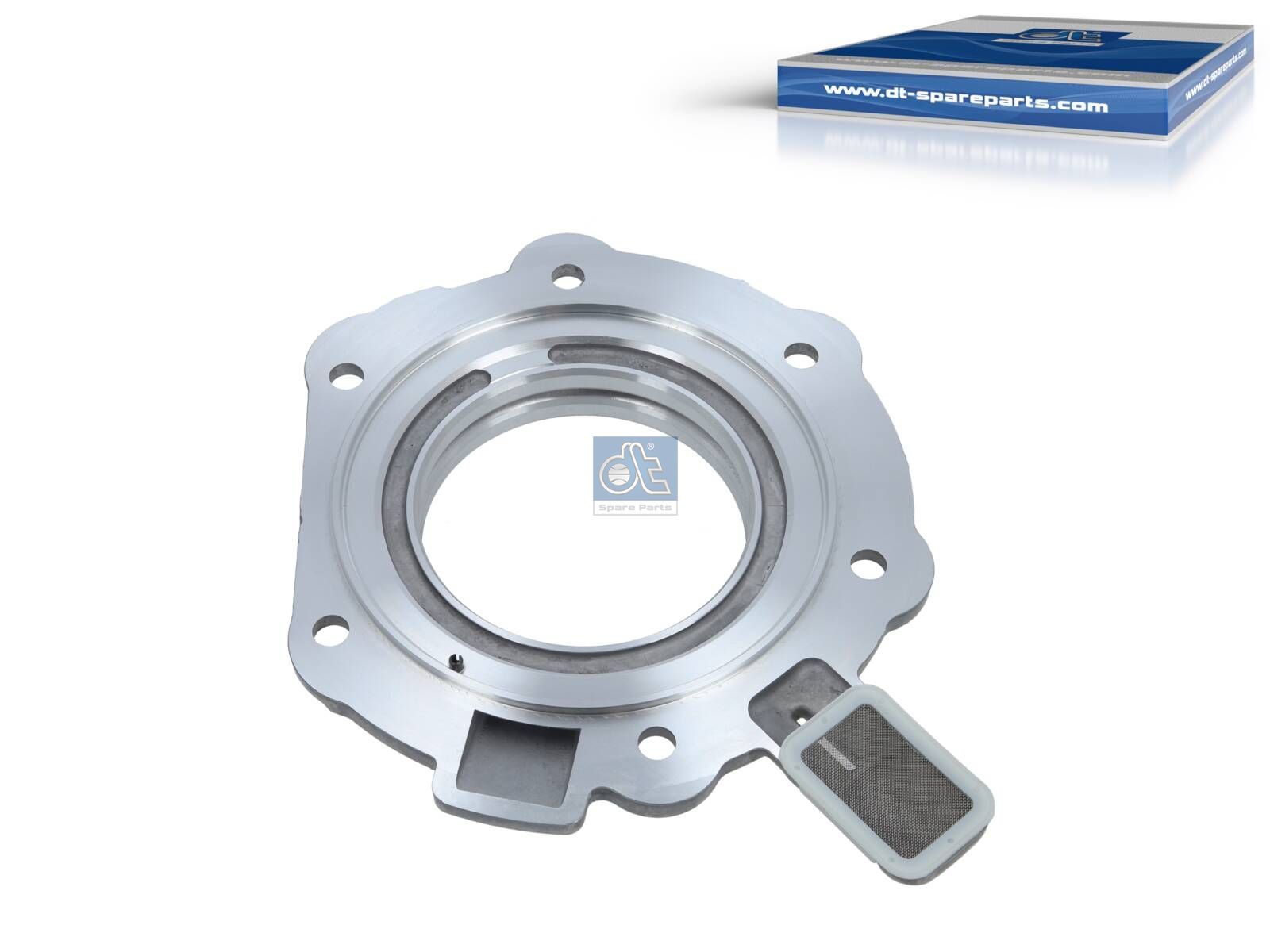 DT Spare Parts 2.33225 Cover, gearbox housing, with strainer