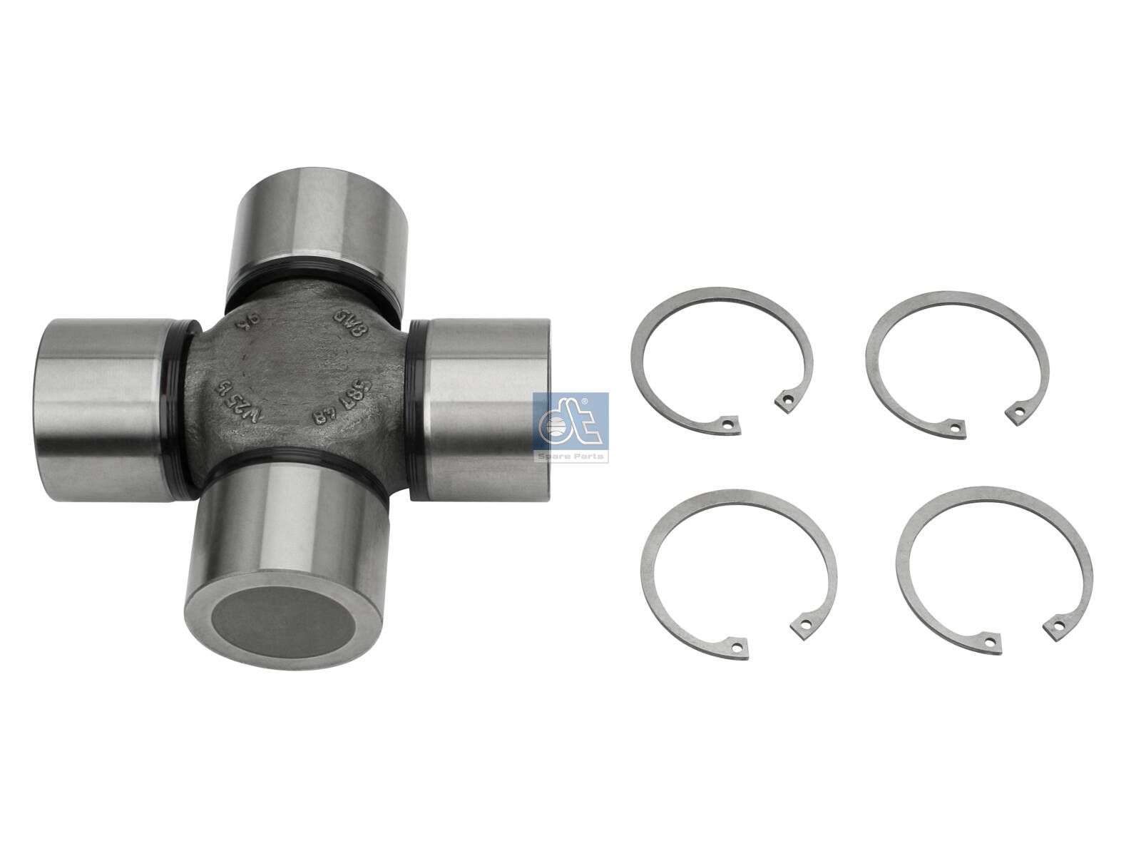 DT Spare Parts 2.34012 Joint cross, D: 65 mm, L: 172 mm