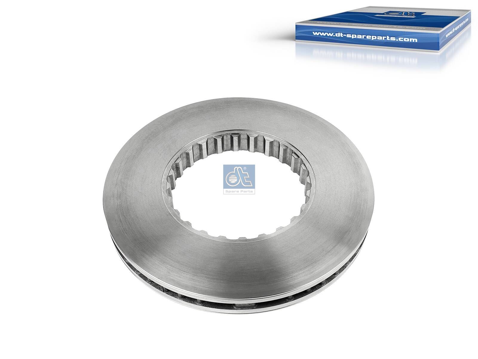 DT Spare Parts 2.40550SP Brake disc, without mounting kit, D: 434 mm, S: 45 mm, s: 41 mm