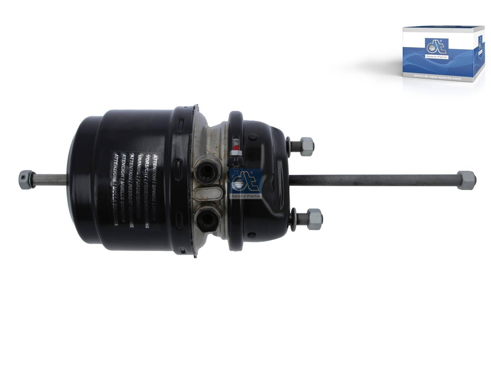 DT Spare Parts 2.40604 Spring brake cylinder, M16 x 1,5, Ls: 65 mm, Lp: 245 mm