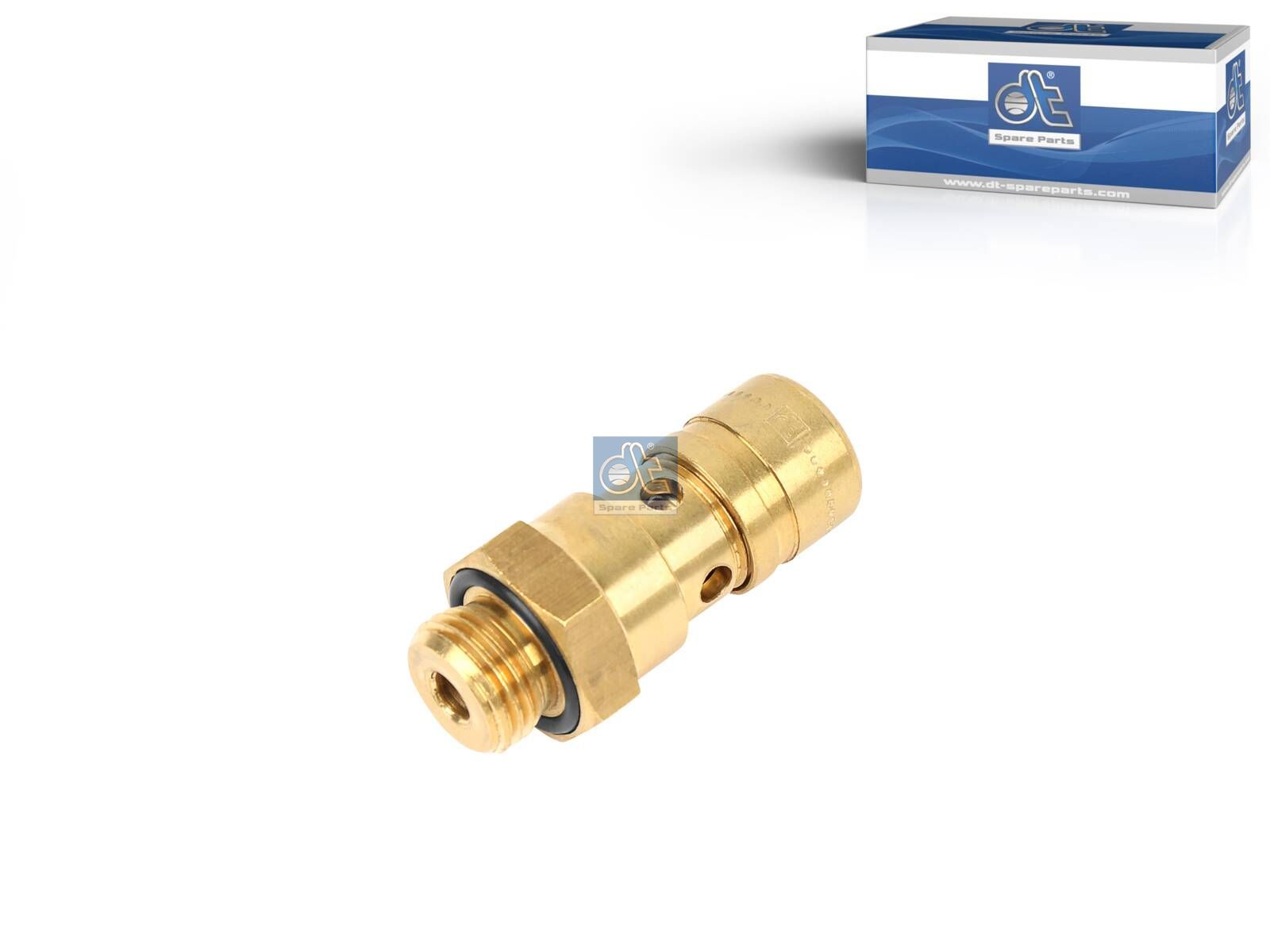 DT Spare Parts 2.44023 Safety valve, M16 x 1,5, Po: 10 bar