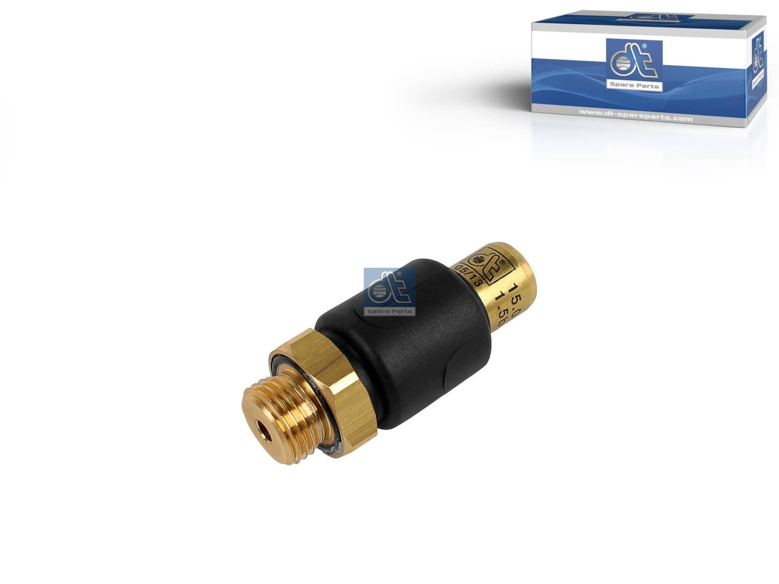 DT Spare Parts 2.44024 Safety valve, M16 x 1,5, Po: 15 bar