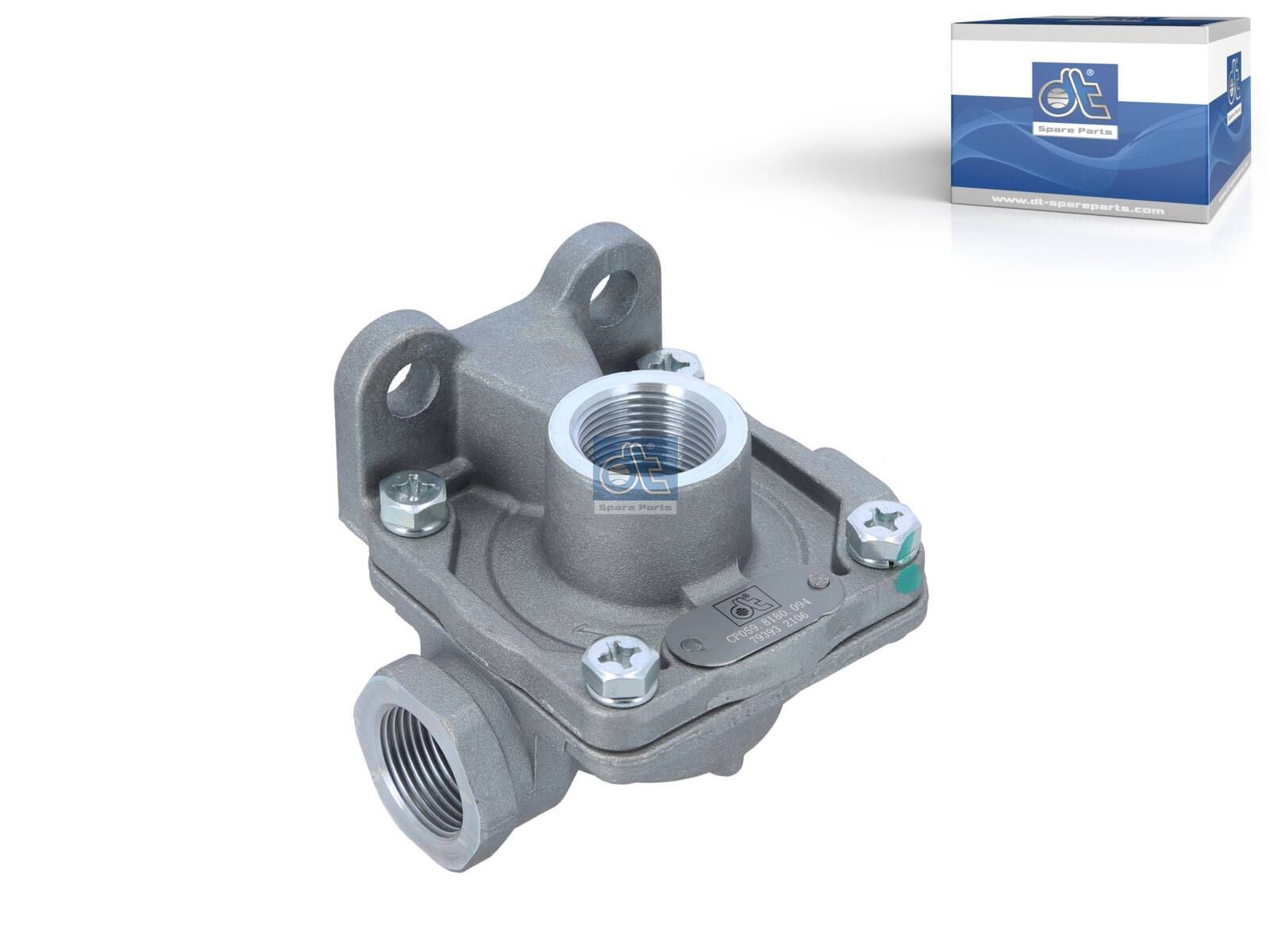 DT Spare Parts 2.44094 Quick release valve, M22 x 1,5, max. 12 bar