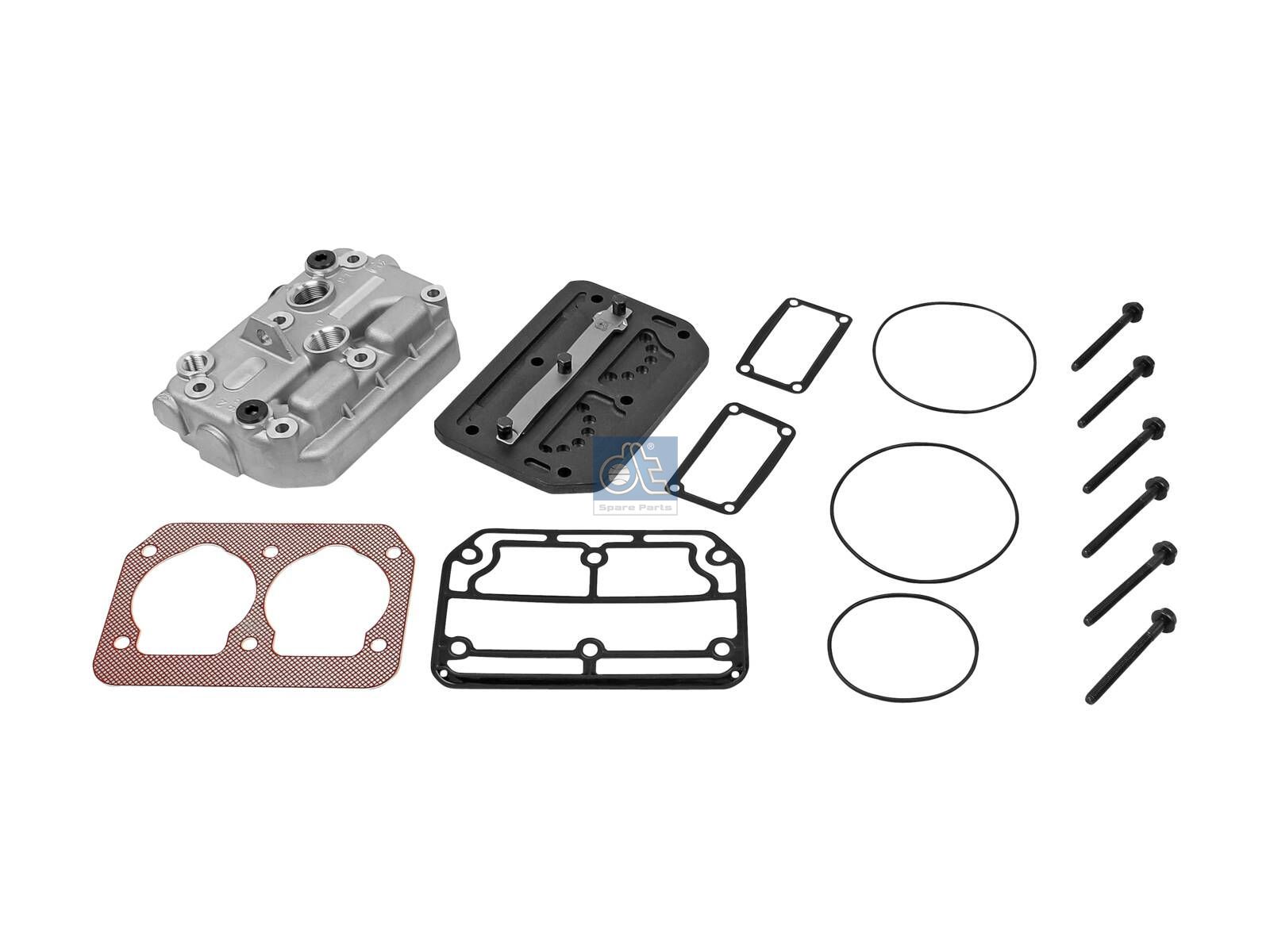 DT Spare Parts 2.44877 Cylinder head, compressor, complete