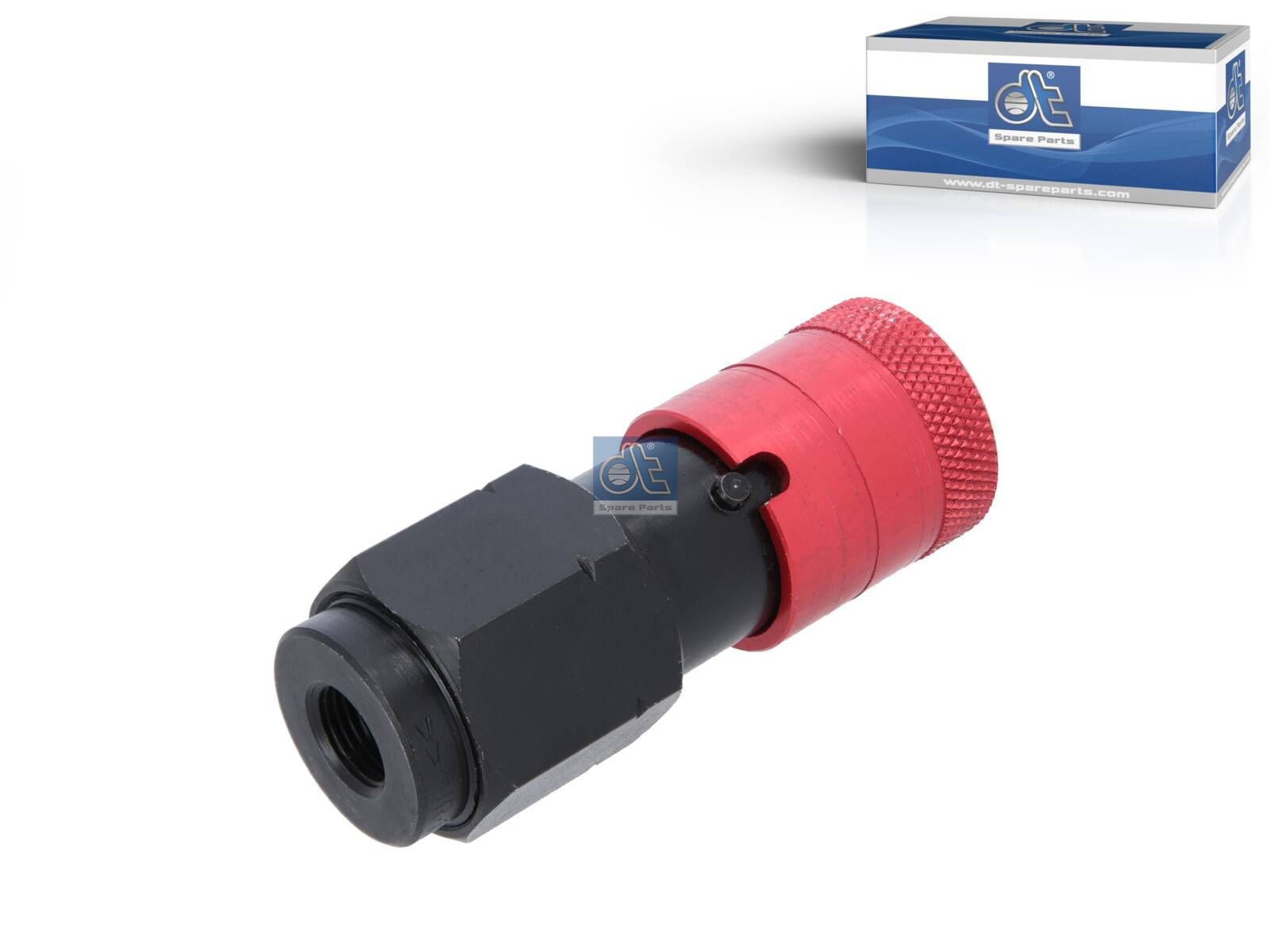 DT Spare Parts 2.46050 Palm coupling, red, M16 x 1,5