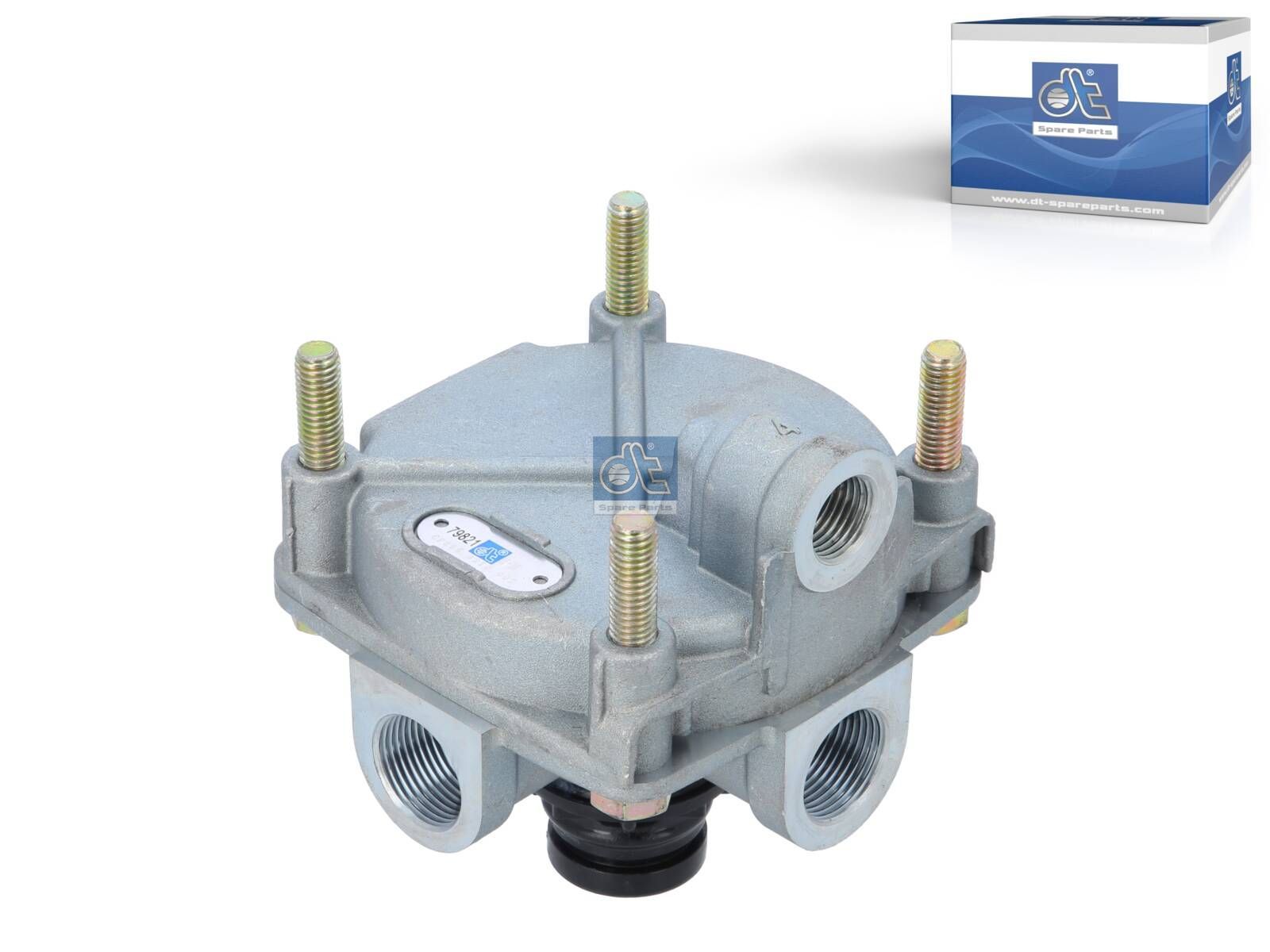 DT Spare Parts 2.47002 Relay valve, M16 x 1,5, M22 x 1,5, max. 10 bar