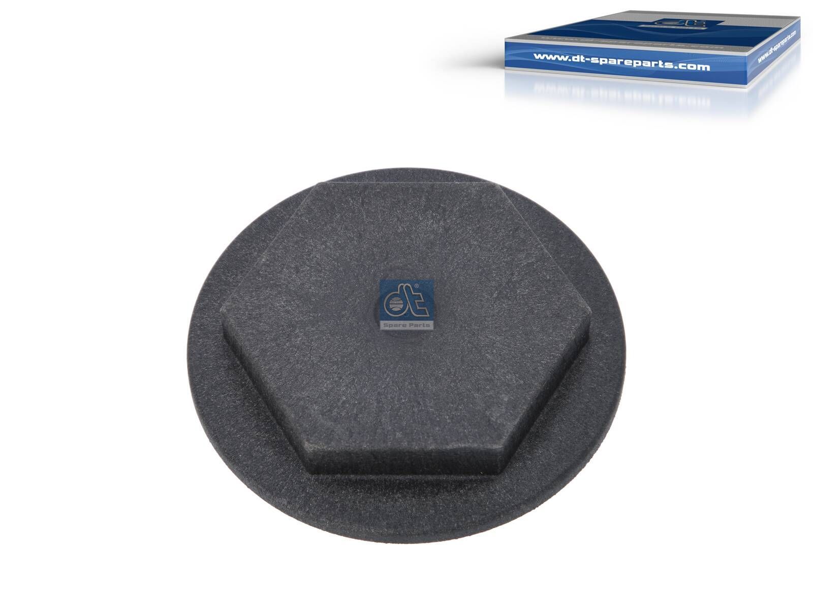 DT Spare Parts 2.50075 Cover, steering knuckle, M92 x 3