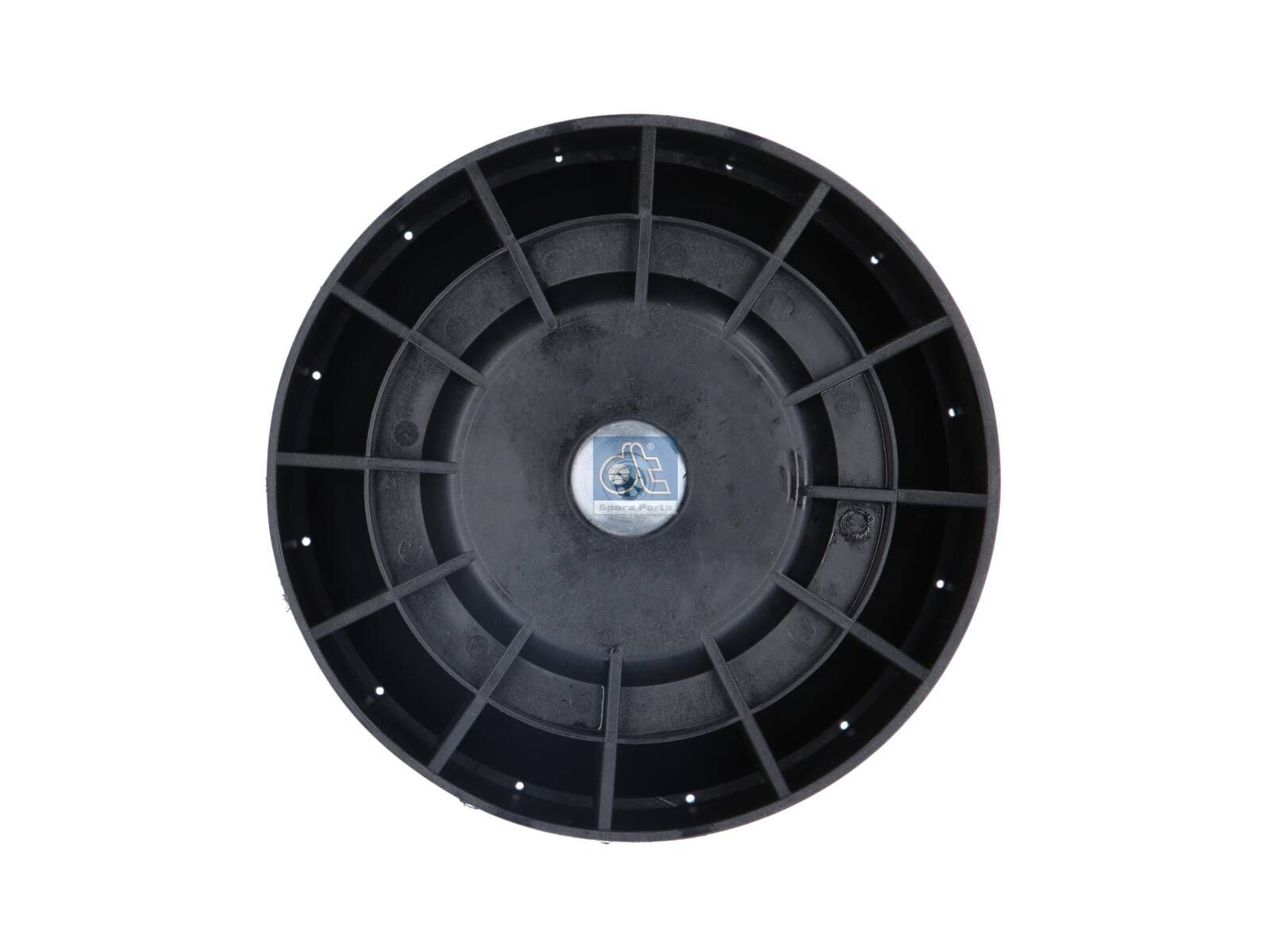 DT Spare Parts 2.62067 Air spring, with steel piston, D: 165 mm, M12 x 1,5, M20 x 1,5, L: 364 mm