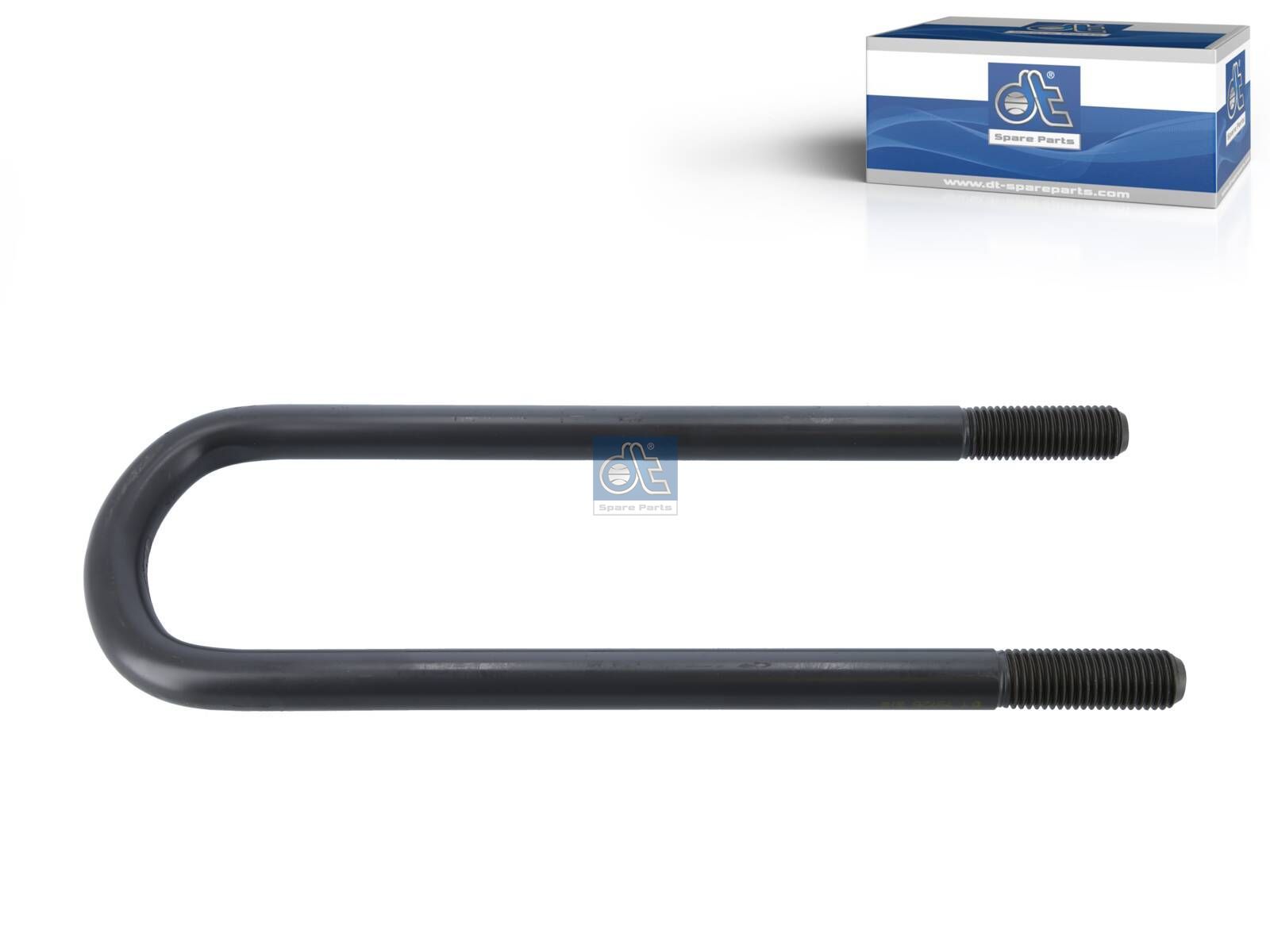 DT Spare Parts 2.62556 U-bolt, r: 20 mm, R: 70 mm, M24 x 3, LTh: 70 mm, L: 410 mm, w: 102 mm