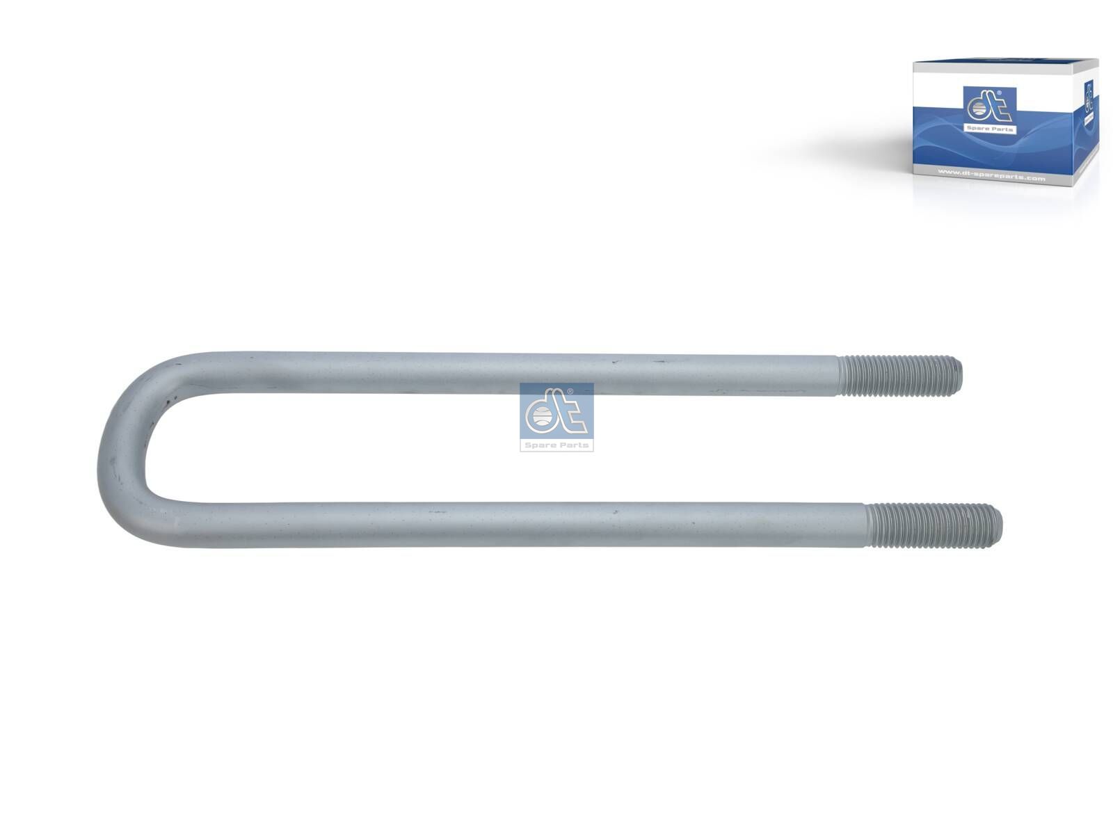 DT Spare Parts 2.62562 U-bolt, M24 x 3, LTh: 65 mm, L: 450 mm, w: 77 mm