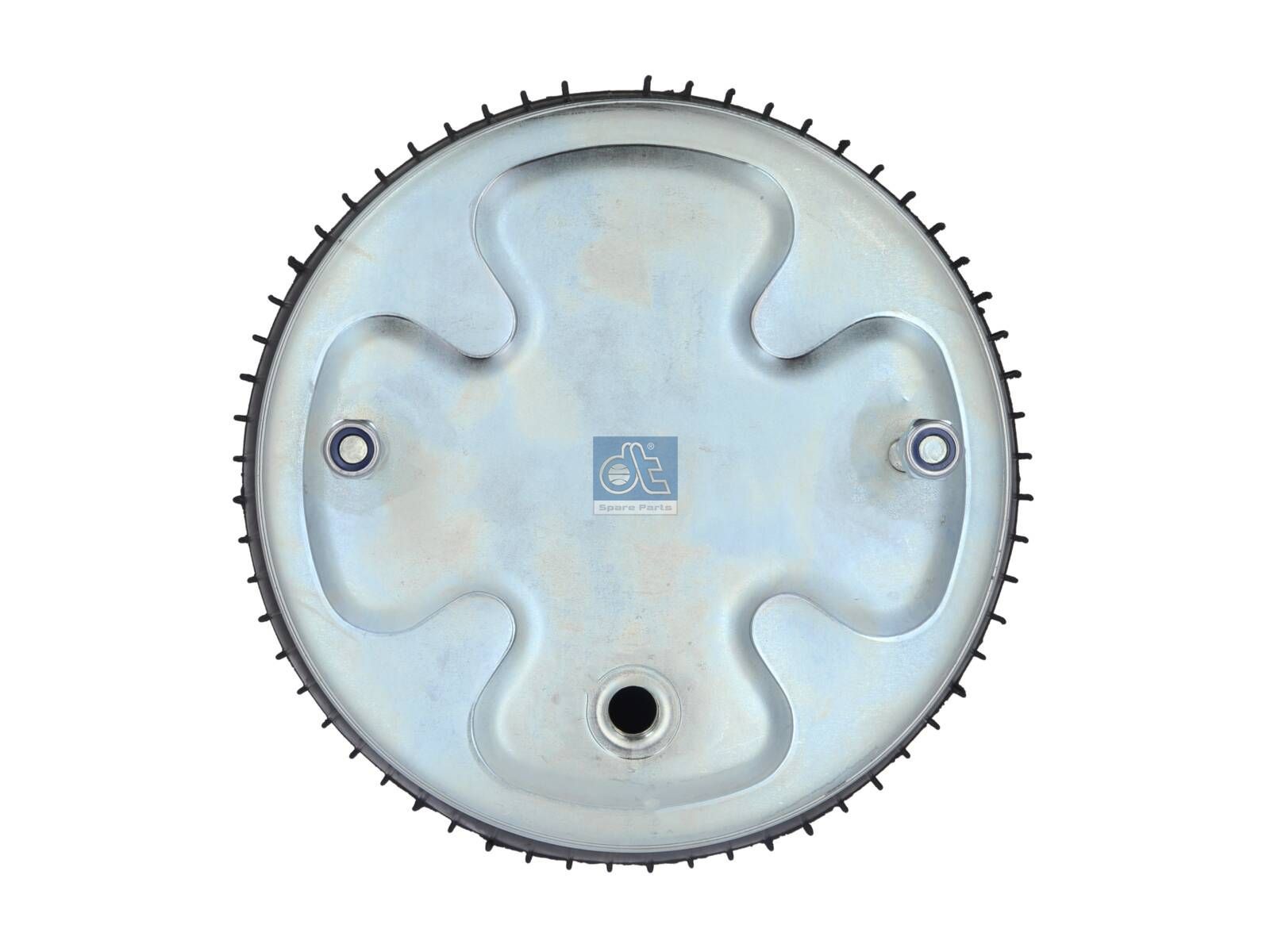 DT Spare Parts 2.62704 Air spring, with steel piston, d: 225 mm, D: 239.5 mm, Dmax: 305 mm, M16 x 1,5, M10, L: 274 mm