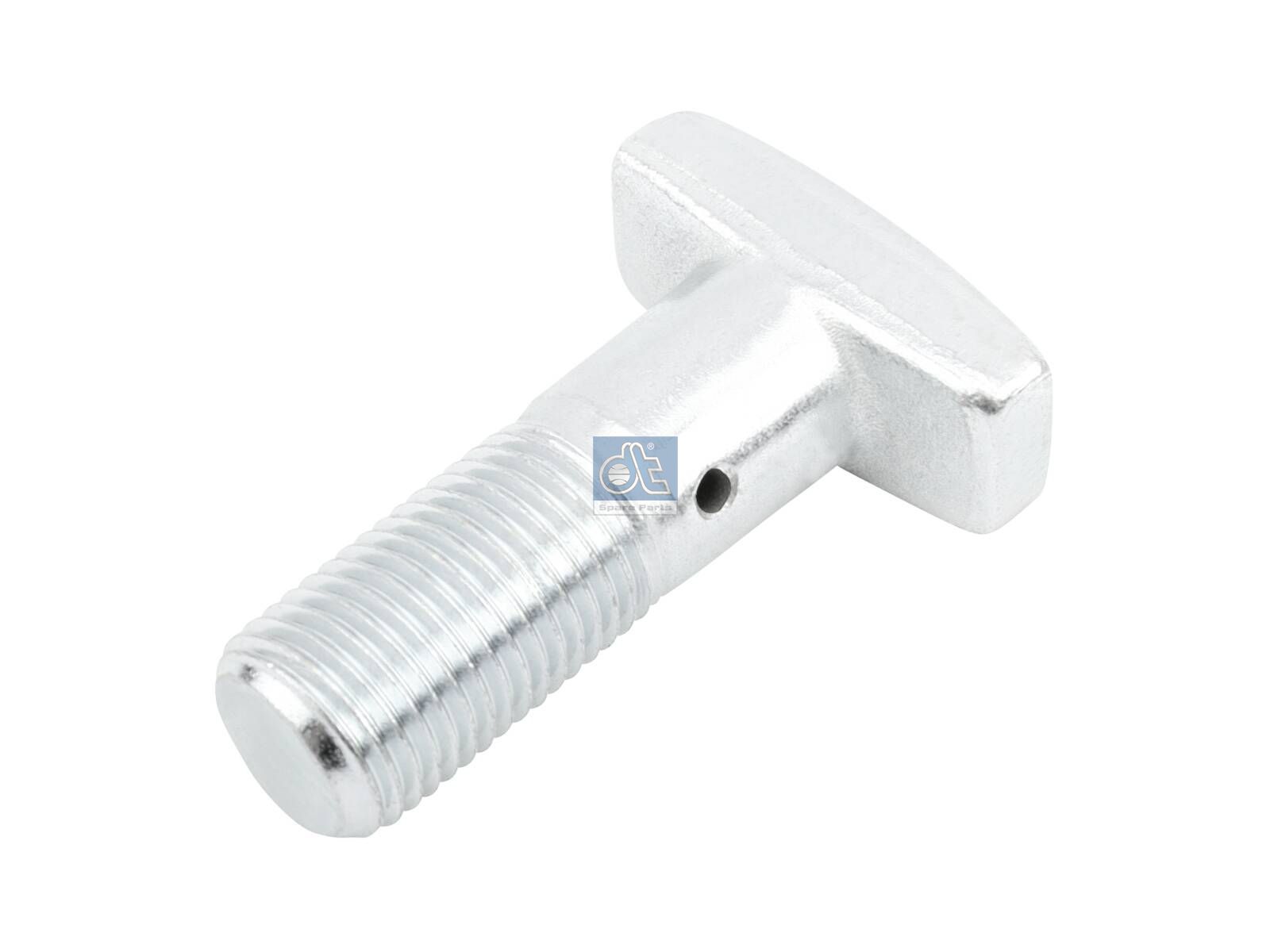 DT Spare Parts 2.65103 Wheel bolt, M20 x 2, LTh: 32 mm, Lu: 57 mm, W1: 21 mm, W2: 44.5 mm, 10.9