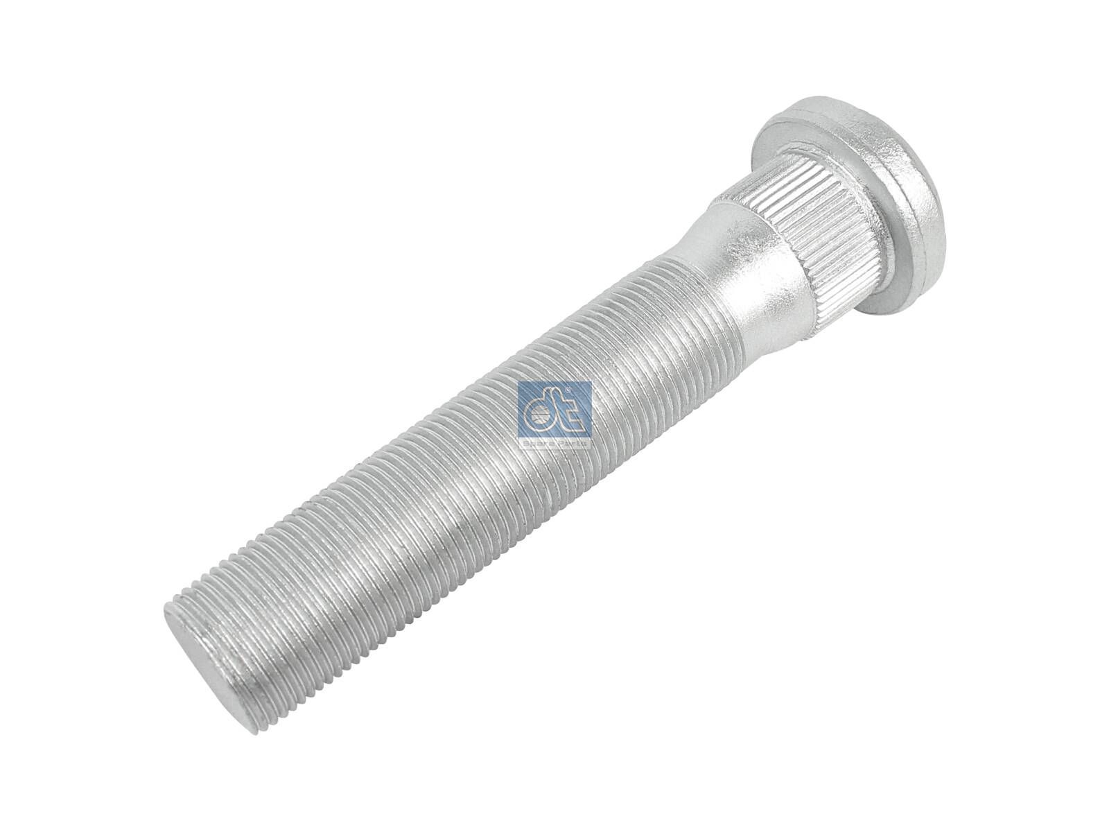 DT Spare Parts 2.65191 Wheel bolt, M22 x 1,5, LTh: 86 mm, Lu: 114 mm, D: 36 mm, L: 124 mm, 10.9