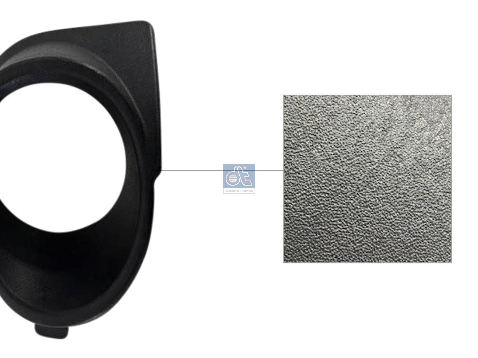 DT Spare Parts 2.71441 Lamp cover, right