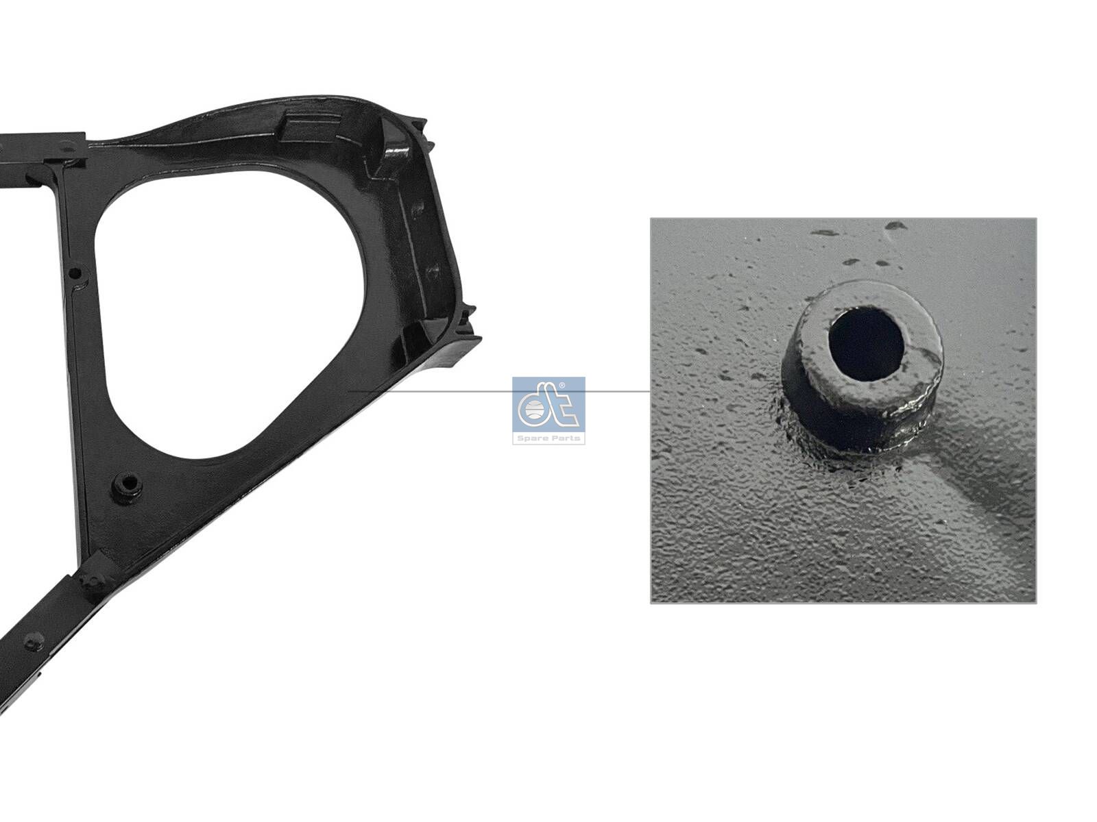 DT Spare Parts 2.71482 Console, fender, right