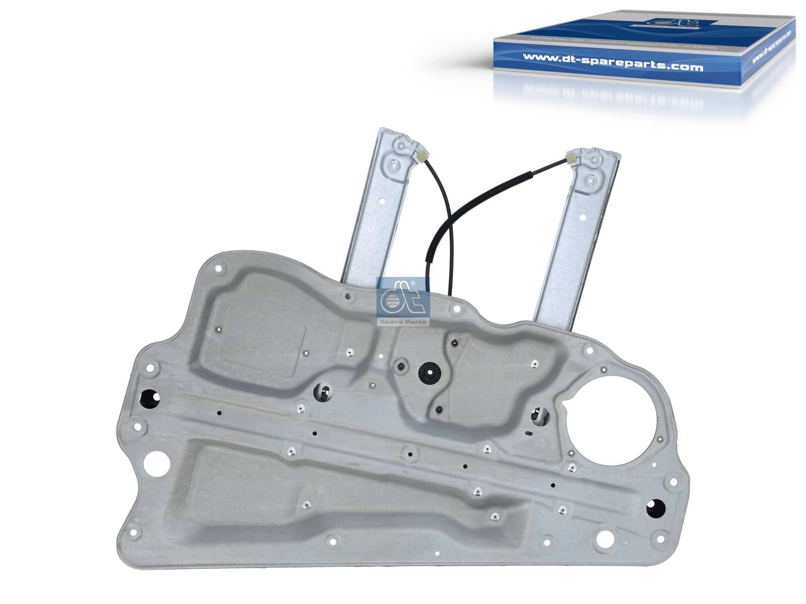 DT Spare Parts 2.72101 Window regulator, electrical, without motor, right