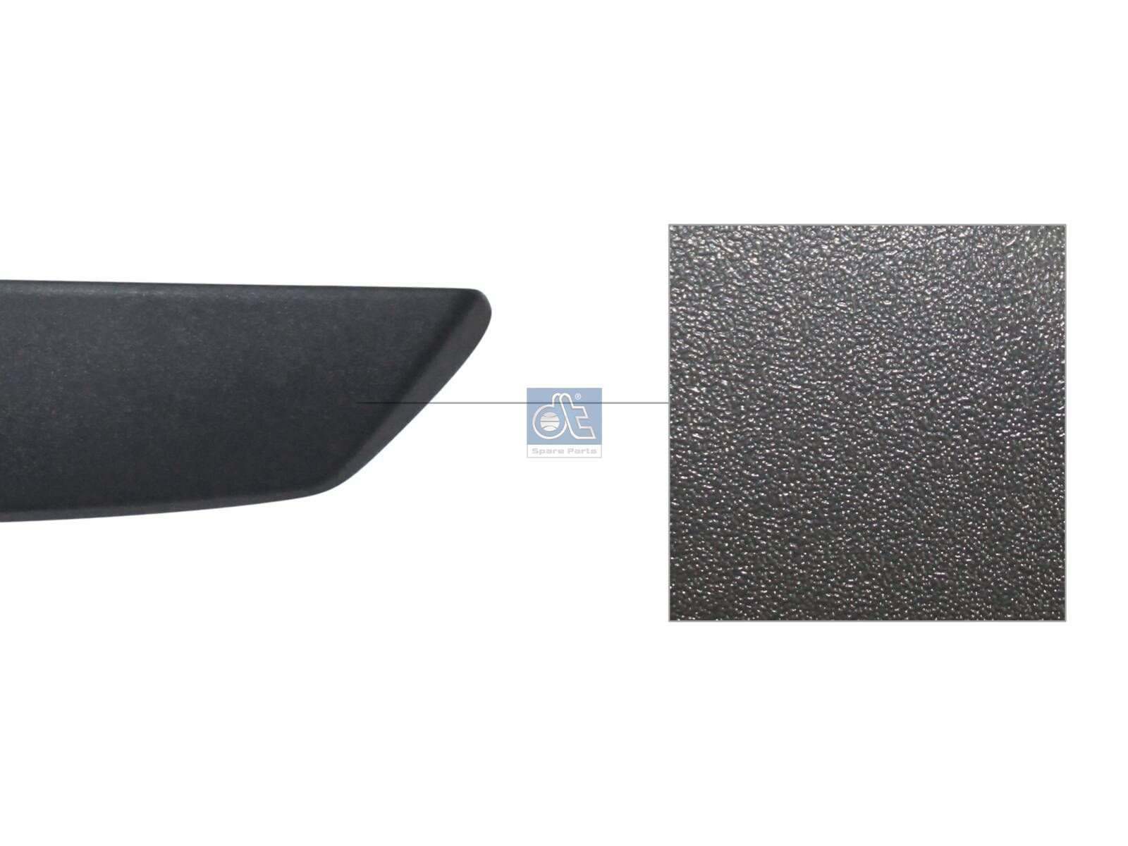 DT Spare Parts 2.73430 Cover, main mirror, left, black