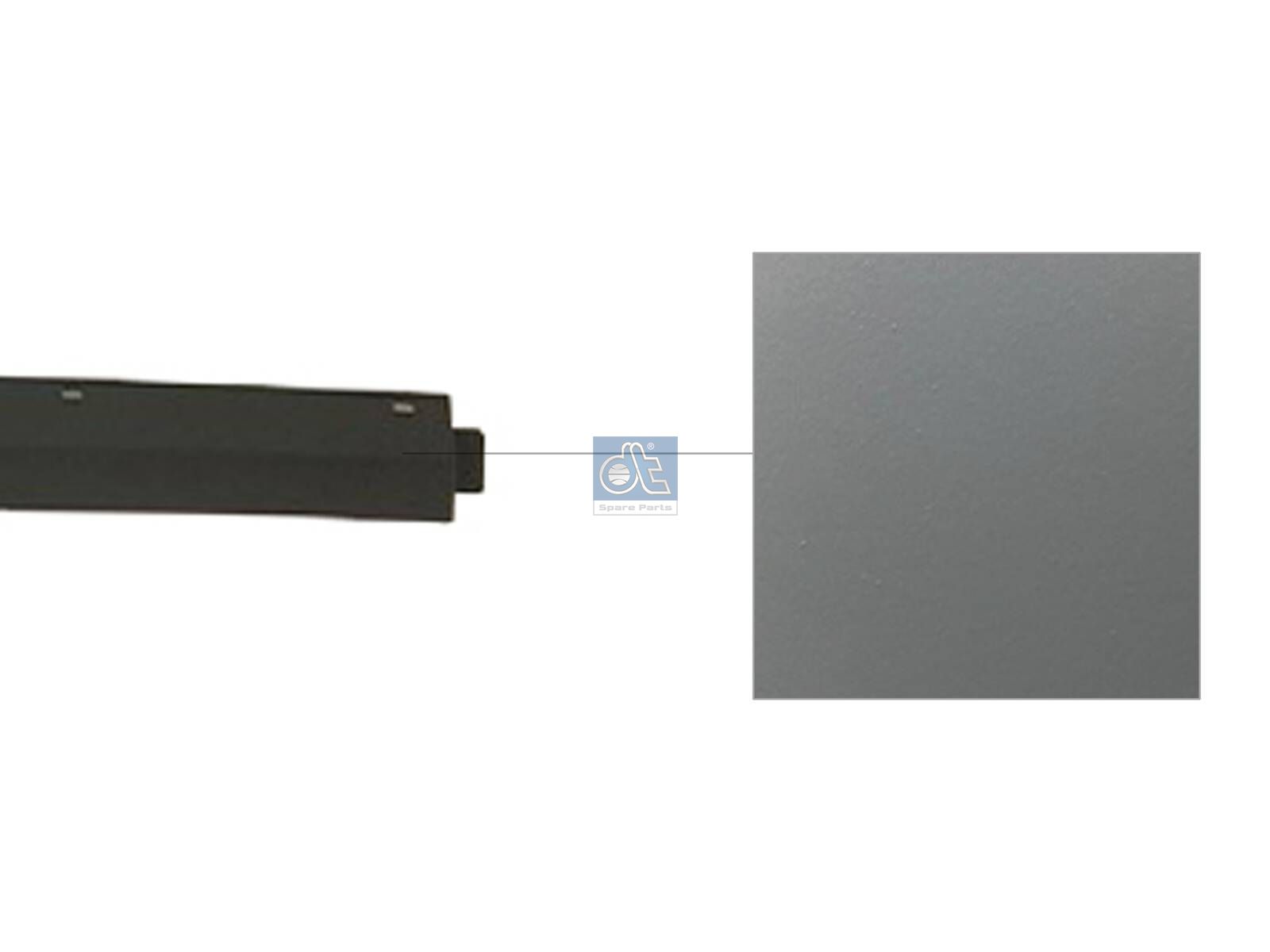 DT Spare Parts 2.75121 Spoiler, center, upper