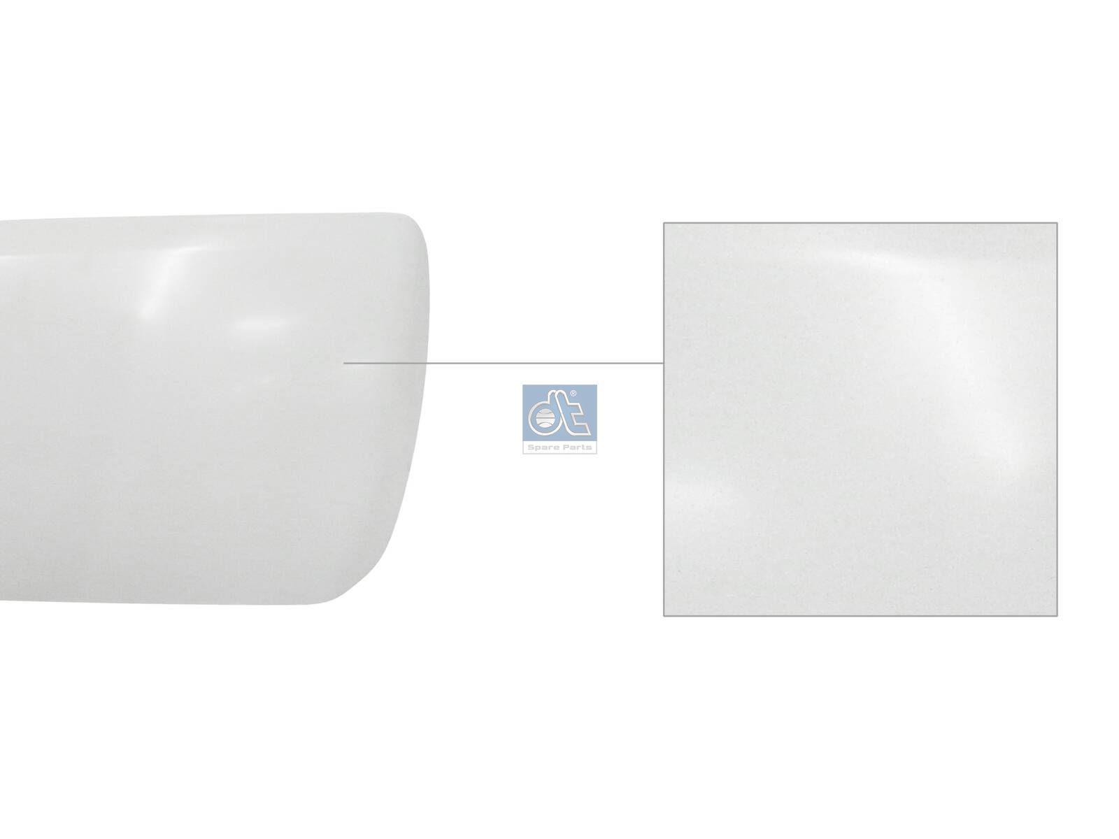 DT Spare Parts 2.78043 Air deflector, right