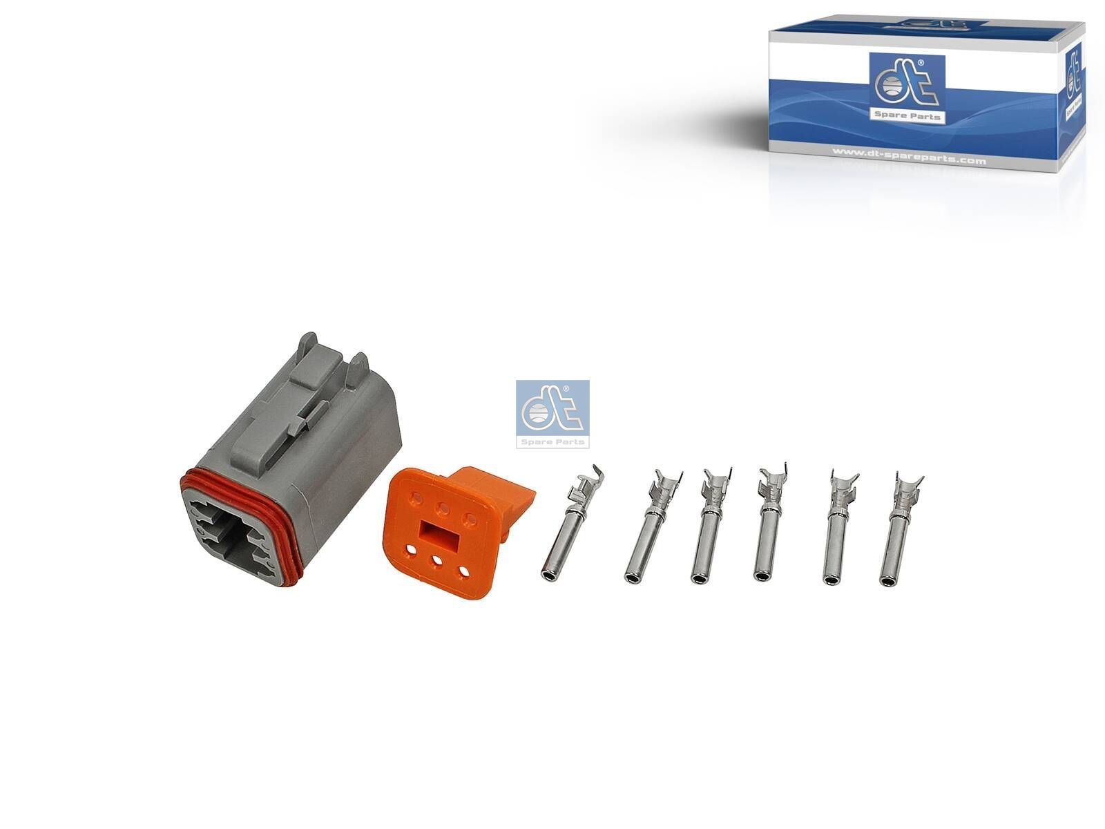 DT Spare Parts 2.92608 Repair kit, plug, 6 poles