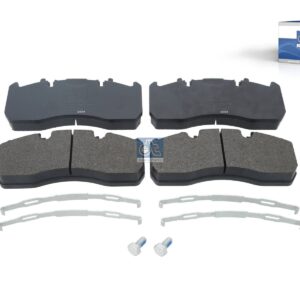 DT Spare Parts 2.94096 Disc brake pad kit, W: 216 mm, S: 29 mm, H: 97 mm