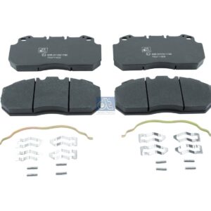 DT Spare Parts 2.94098 Disc brake pad kit, W: 249 mm, S: 28 mm, H: 114.5 mm