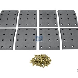 DT Spare Parts 2.94174SP Drum brake lining kit, axle kit - oversize, W: 150 mm, S: 20 mm