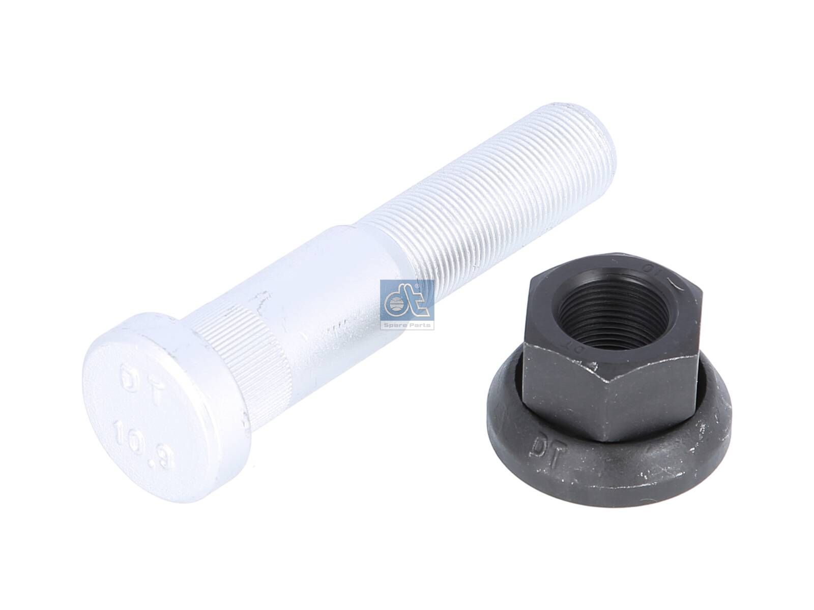 DT Spare Parts 2.96310 Wheel bolt, complete, M22 x 1,5, LTh: 59 mm, Lu: 114 mm, D: 36 mm, 10.9