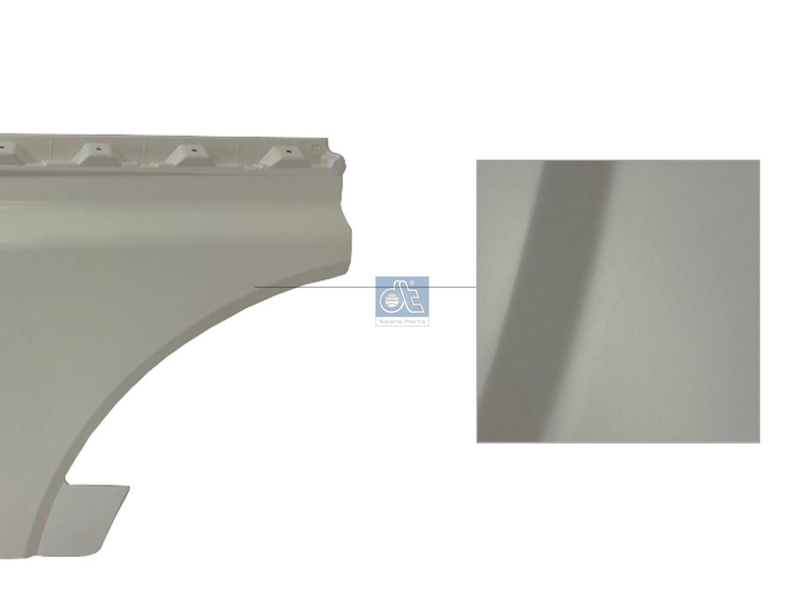 DT Spare Parts 3.00064 Door extension, left