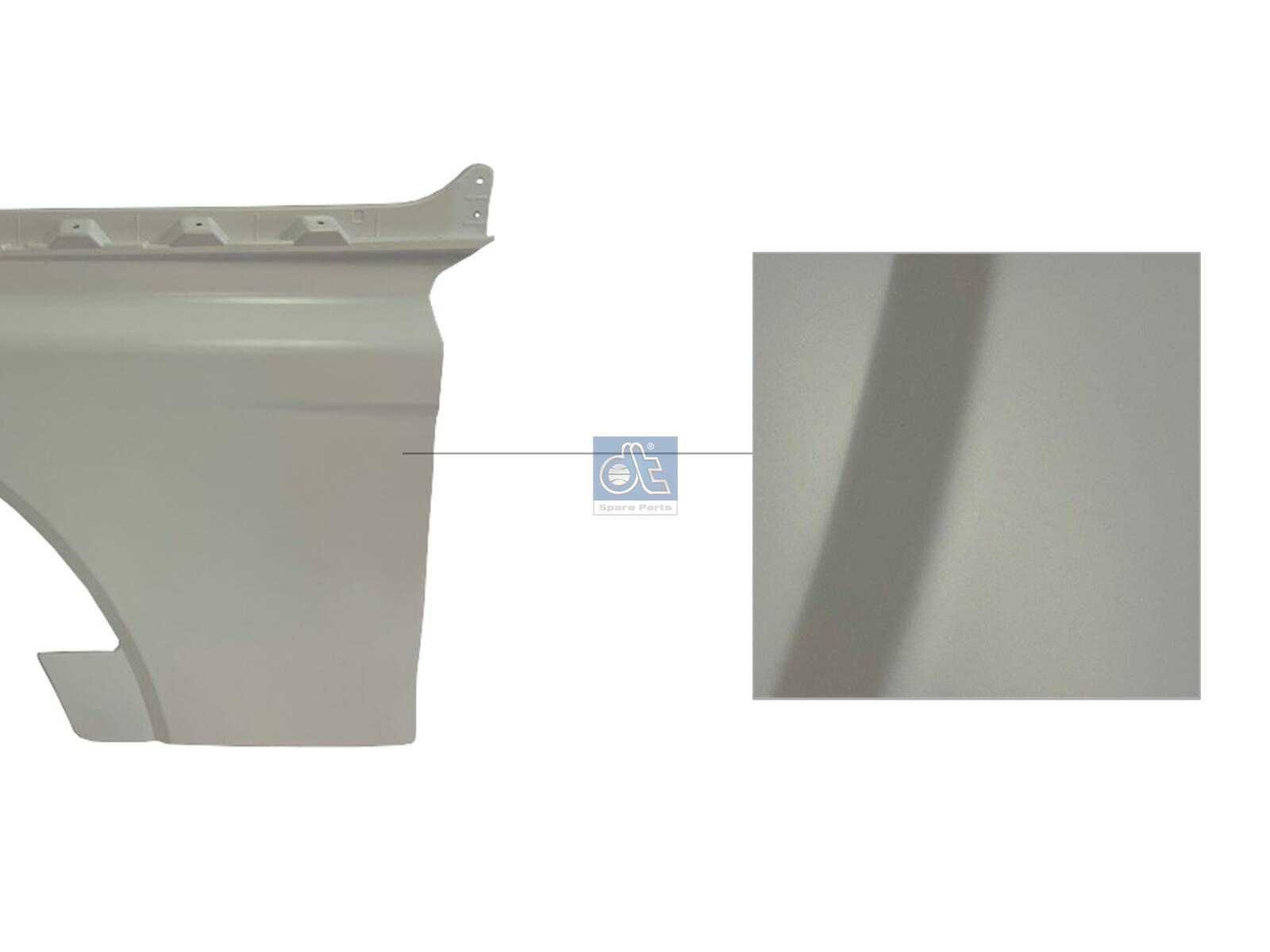 DT Spare Parts 3.00065 Door extension, right