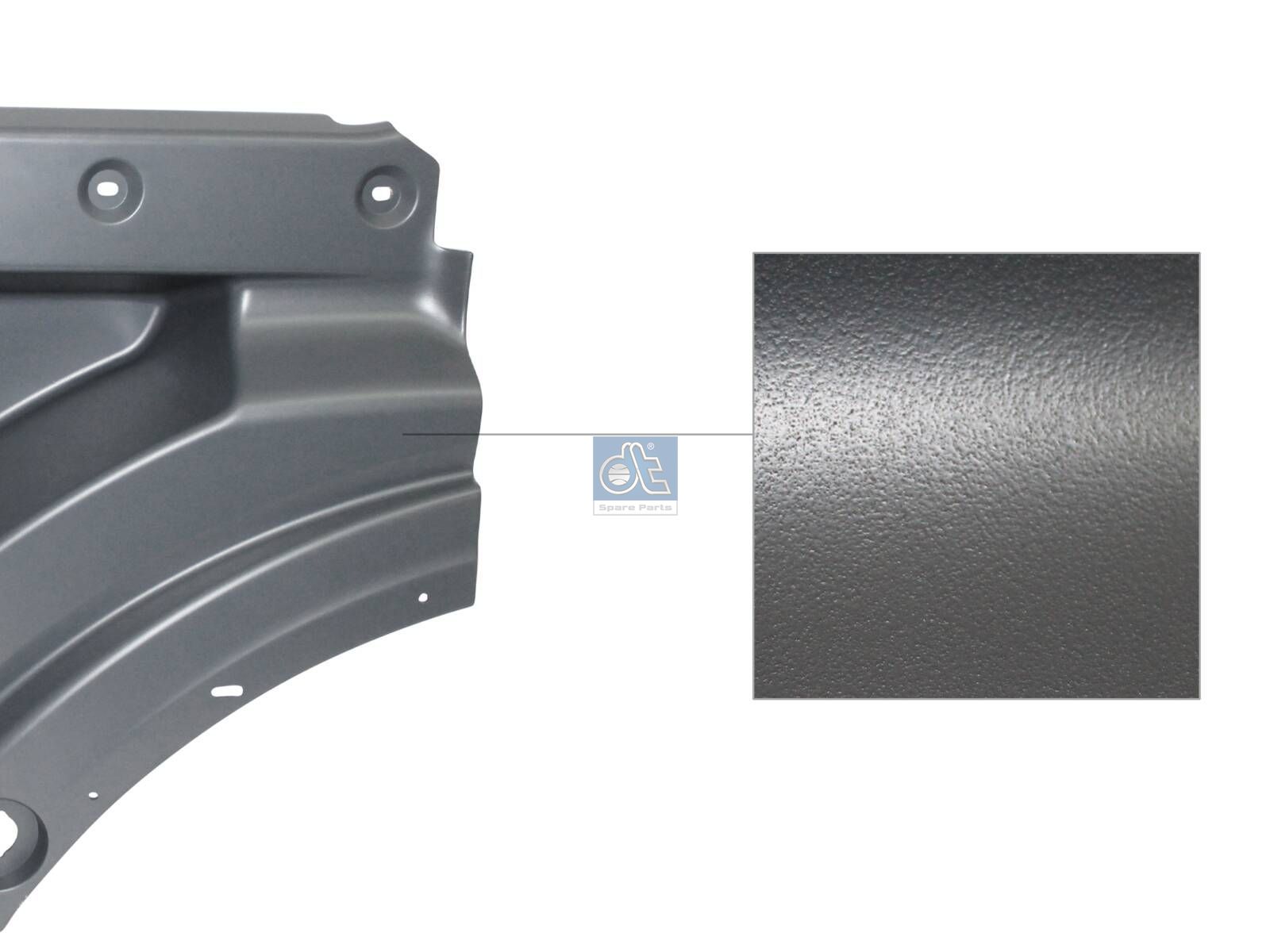 DT Spare Parts 3.00177 Step well case, left, grey