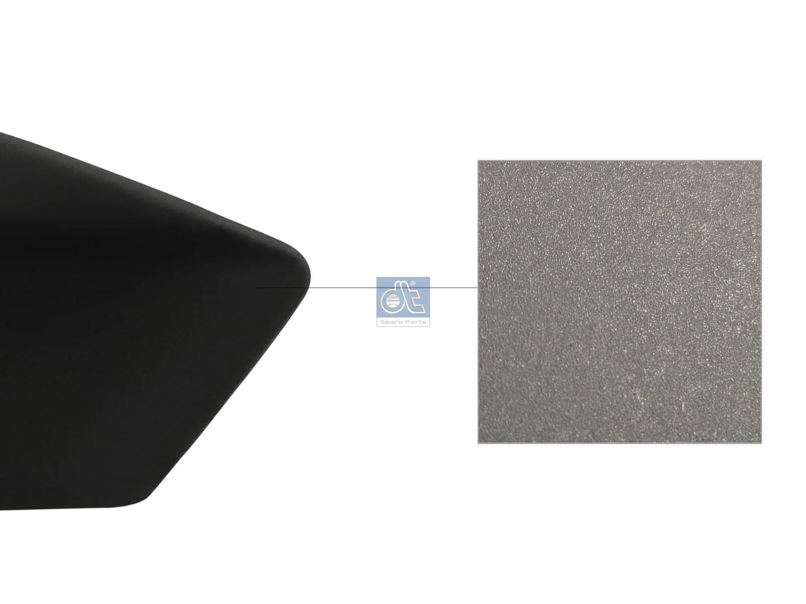 DT Spare Parts 3.00232 Cover, headlamp cleaner, left