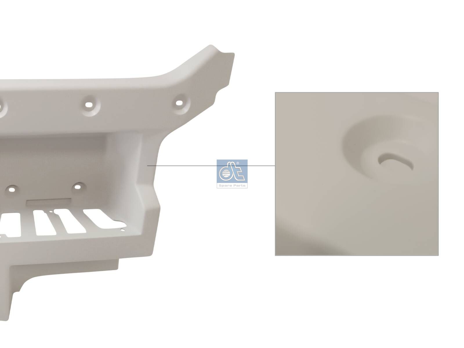 DT Spare Parts 3.00235 Step well case, right