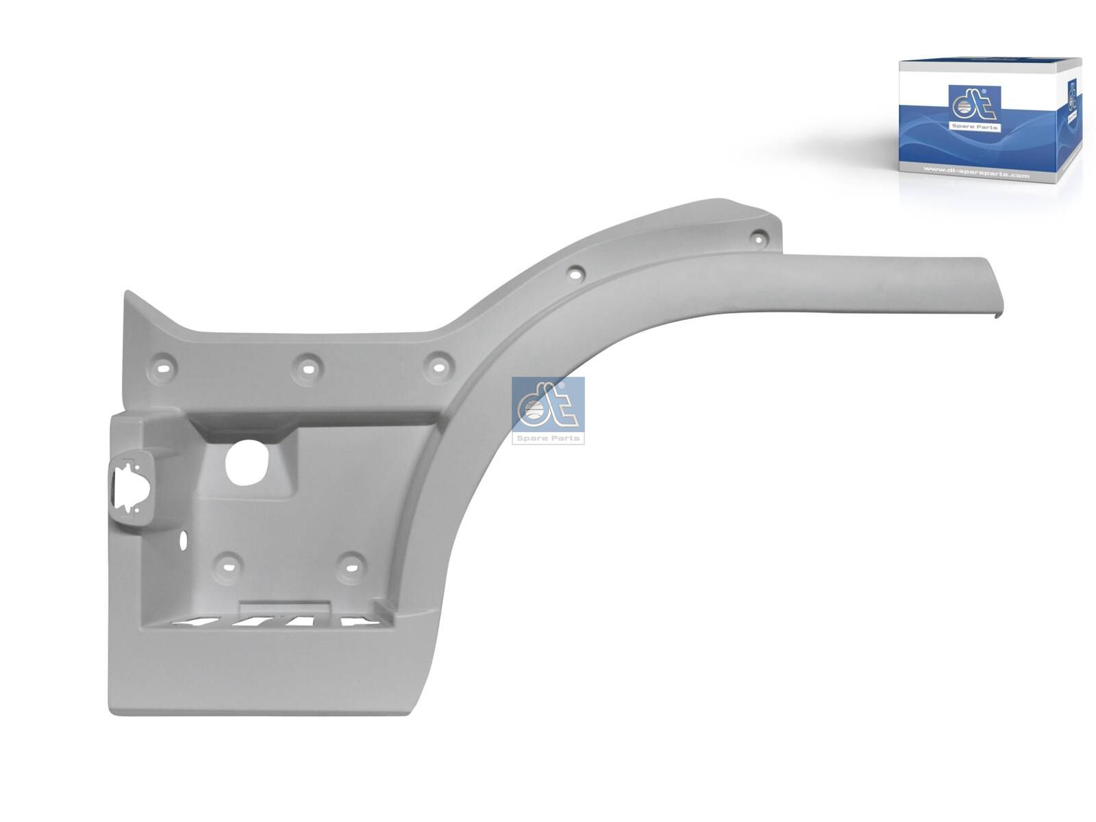 DT Spare Parts 3.00255 Step well case, left, white
