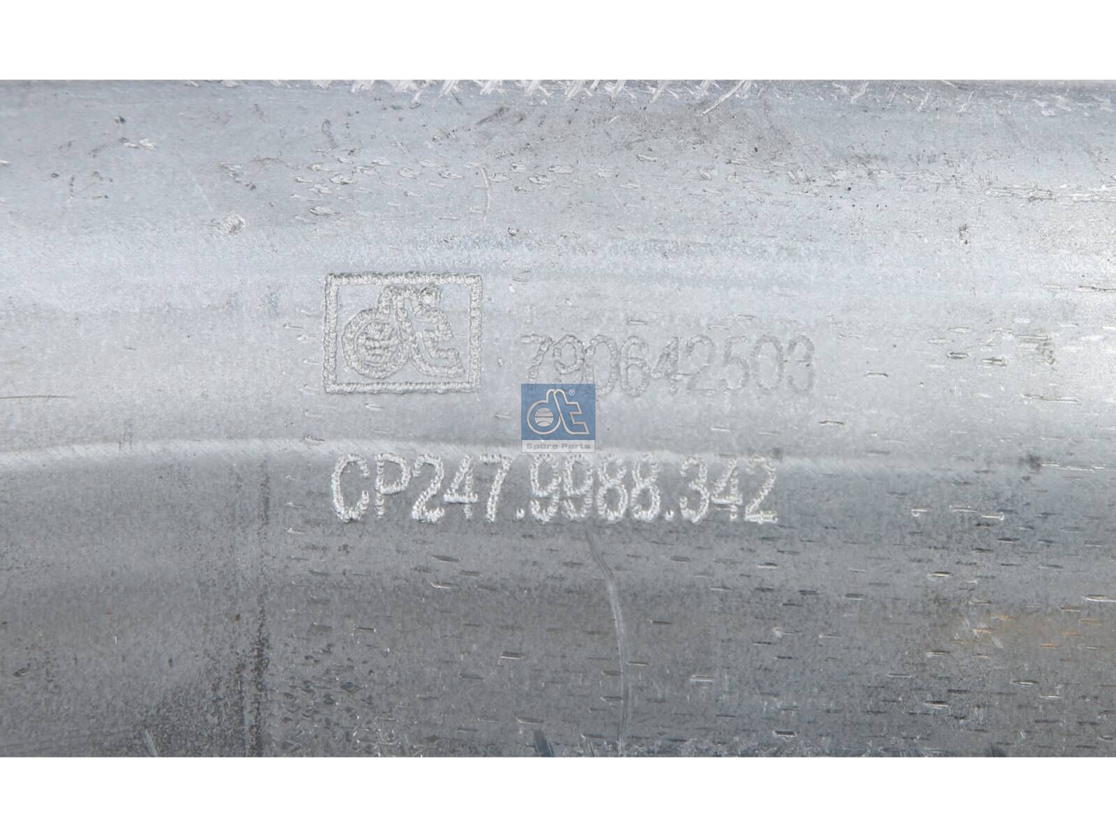 DT Spare Parts 3.00342 Exhaust pipe