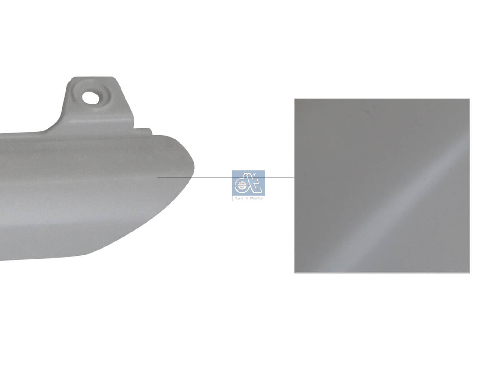 DT Spare Parts 3.00357 Door extension, left