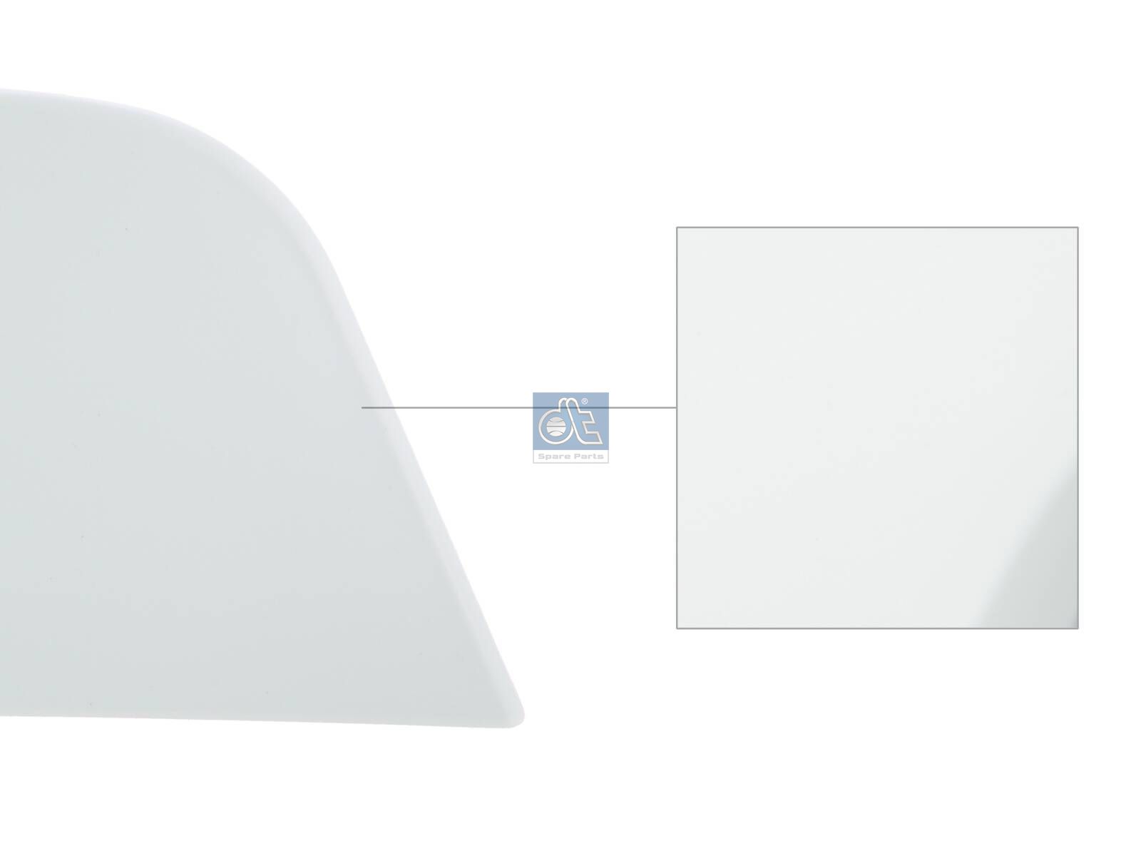 DT Spare Parts 3.00369 Bumper cover, right