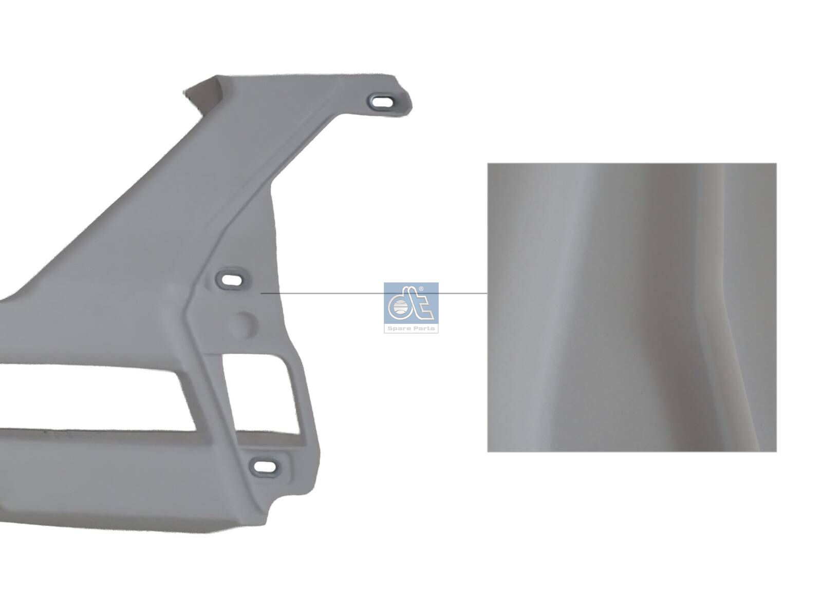 DT Spare Parts 3.00666 Bumper, center