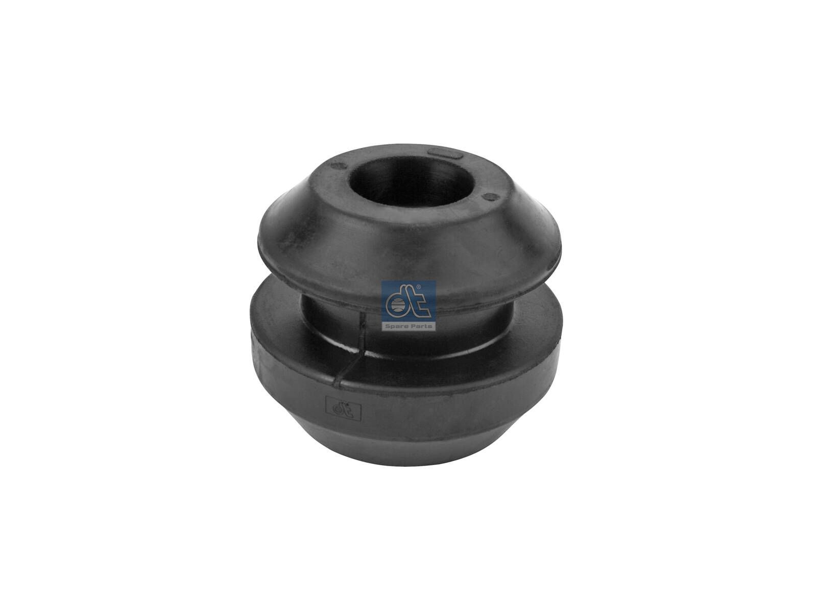 DT Spare Parts 3.10801 Rubber buffer, d1: 22 mm, d2: 40 mm, D1: 100 mm, D2: 106 mm, H: 85 mm