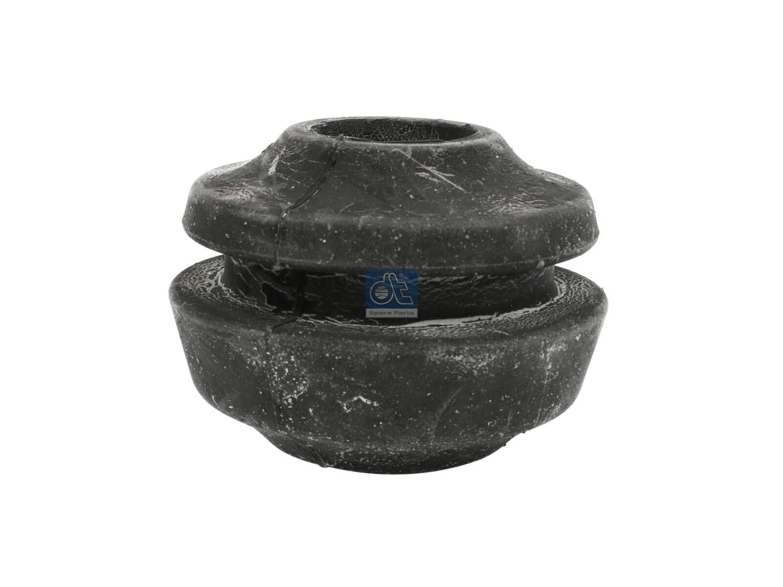 DT Spare Parts 3.10820 Rubber buffer, front, d1: 18 mm, d2: 30 mm, D1: 75 mm, D2: 80 mm, H: 56 mm