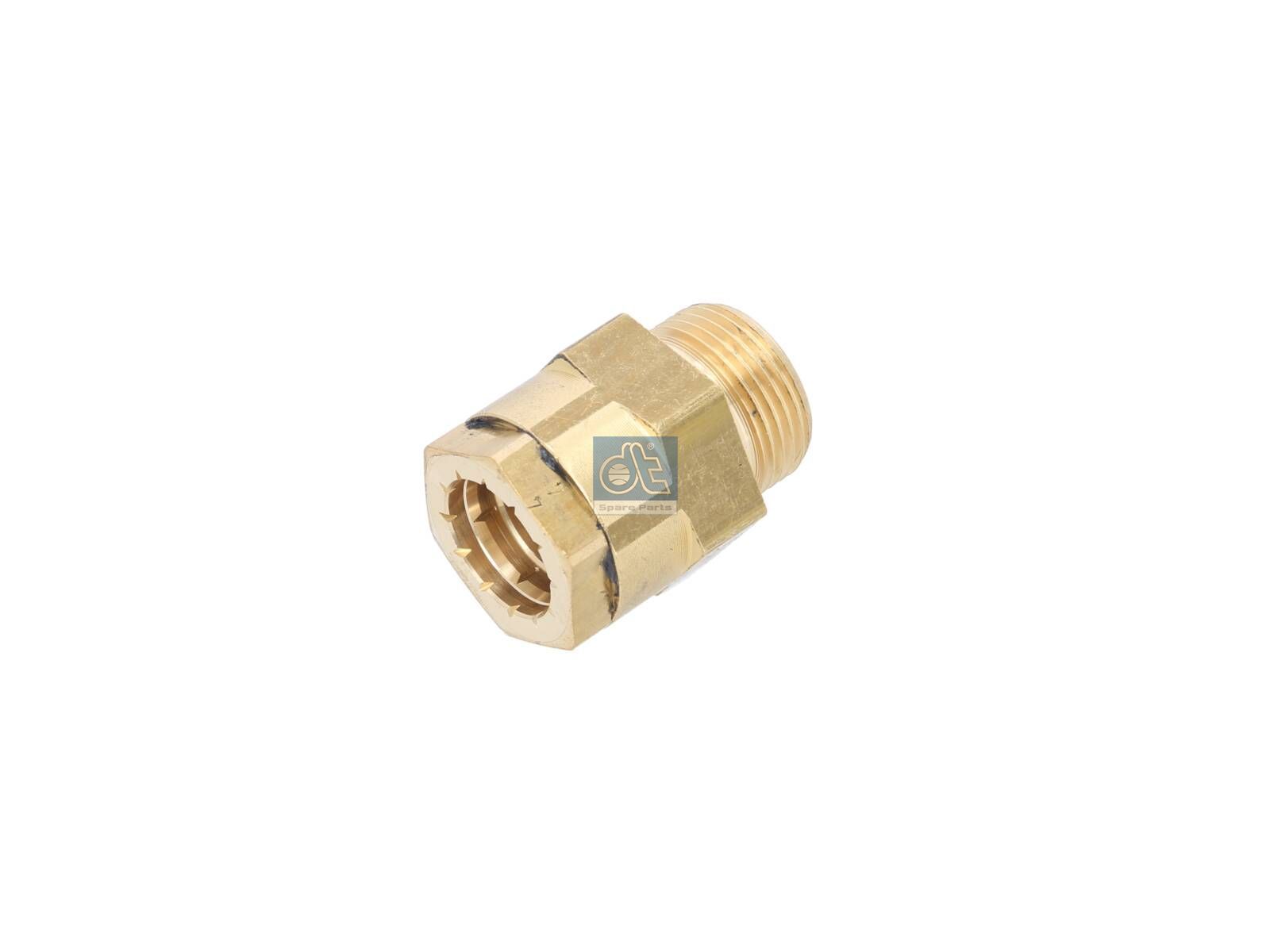 DT Spare Parts 3.10909 Push-in-connector, M22 x 1,5, SW: 24
